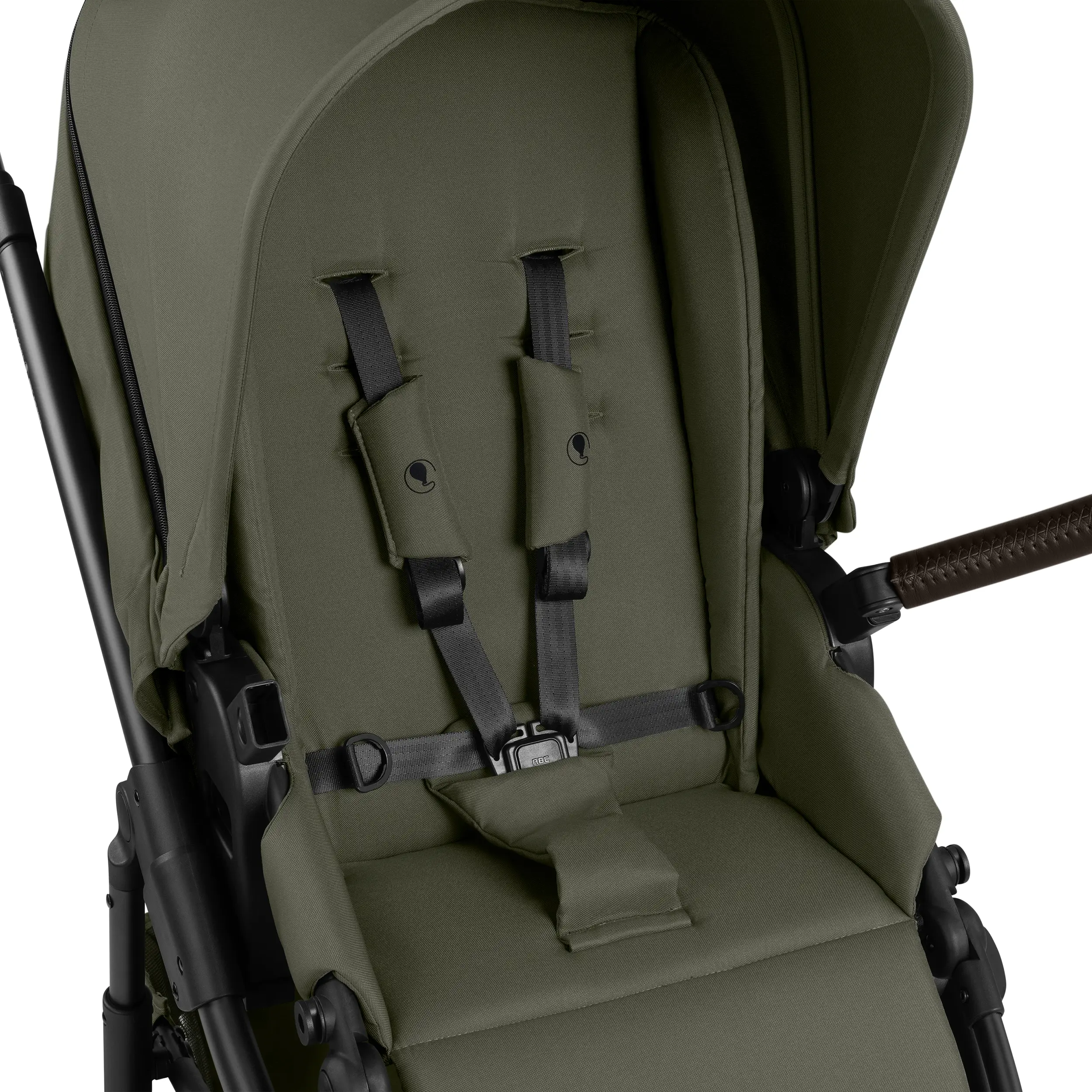 Set passeggino 3in1 Salsa Core incl. Seggiolino per auto Calla dotato di funzione reclinabile - Olive