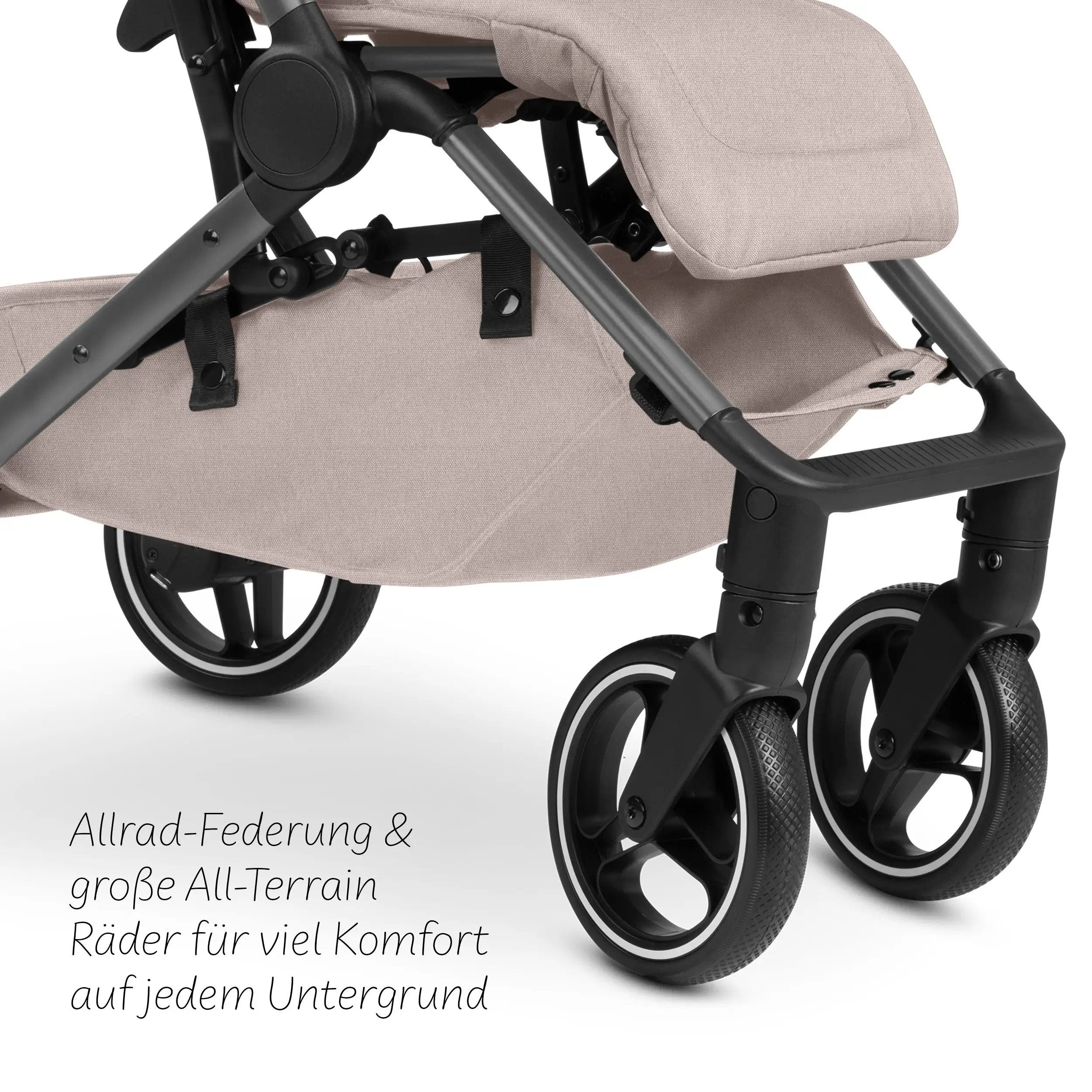 Passeggino da viaggio Ping 3 Trekking - Camel