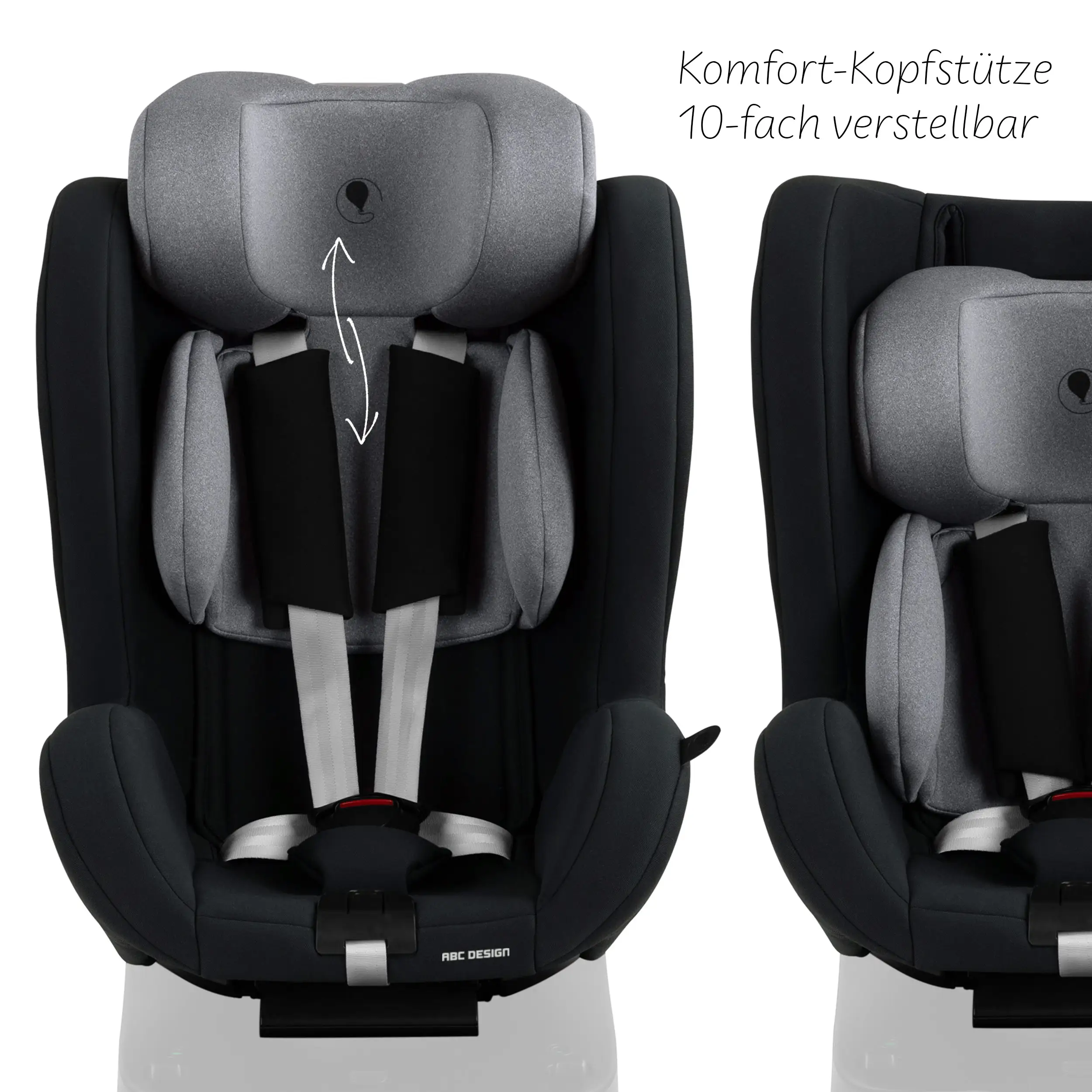 Seggiolino auto Lily i-Size incl. base ISOFIX girevole Root - Graphite