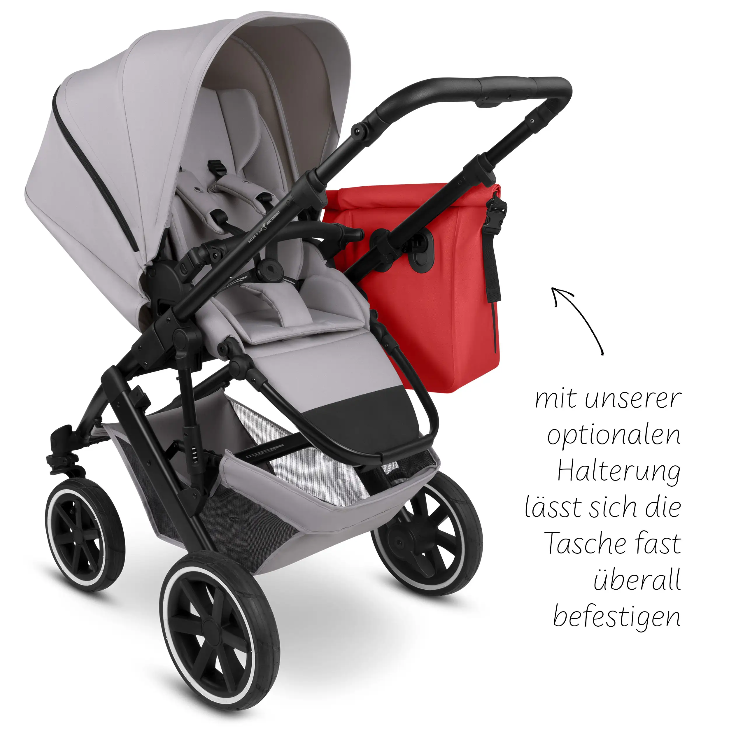 Borsa da sella Sion 20L per Passeggino, rimorchi per biciclette e uso quotidiano - Mango