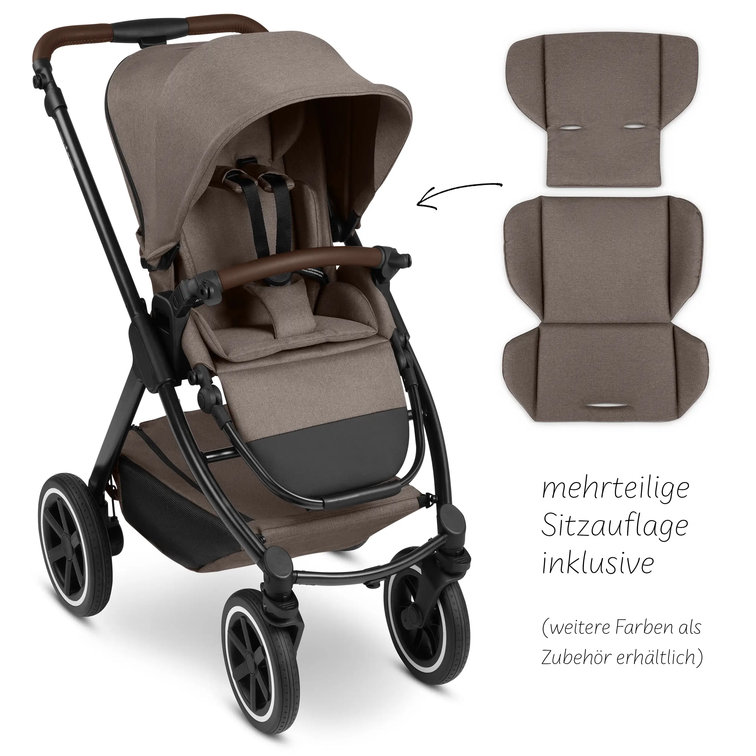 Passeggino 4in1 Samba 2 con Base Isofix - Nature