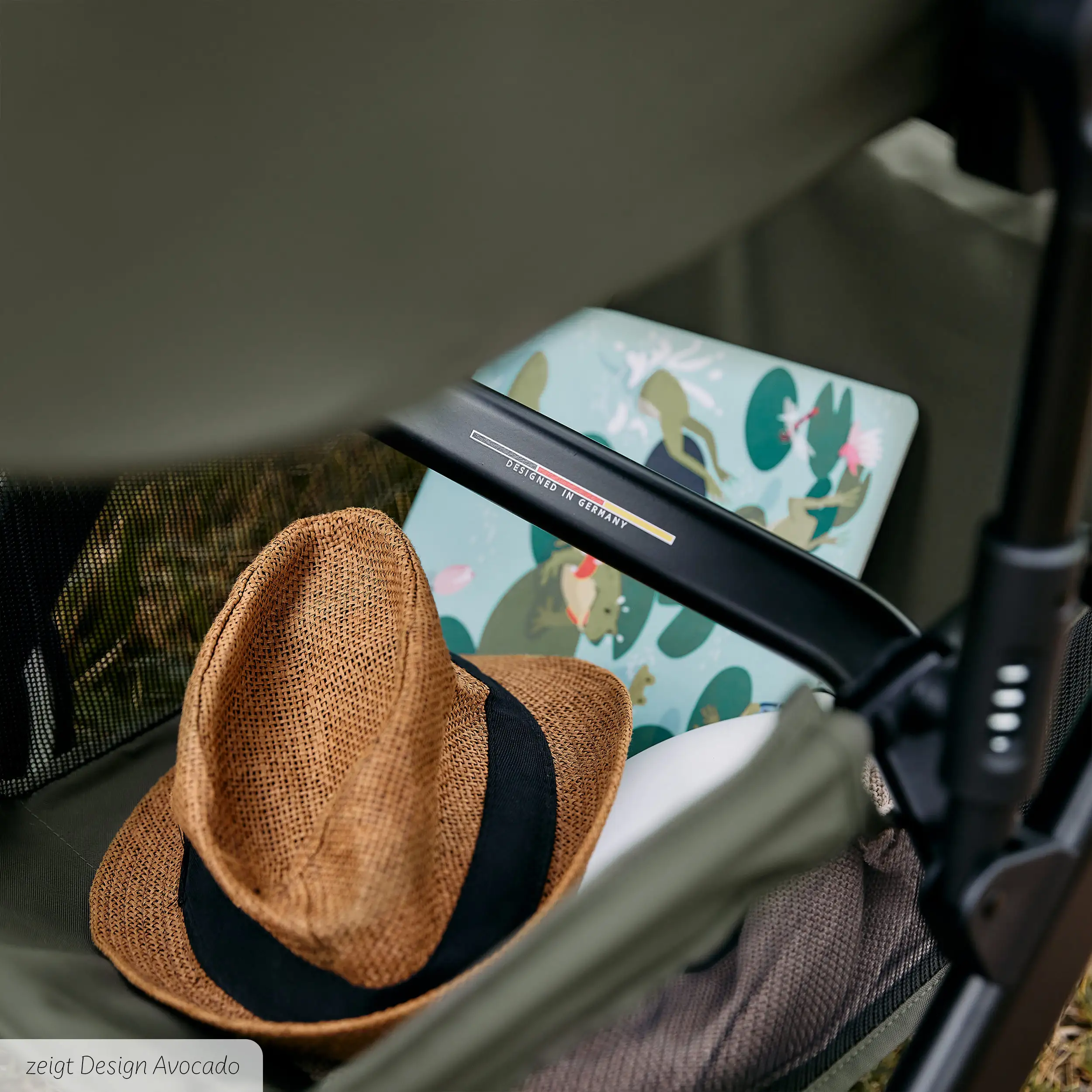 Passeggino Salsa 5 Air con borsa fasciatoio Urban, Zanzariera e parapioggia inclusi - Pine