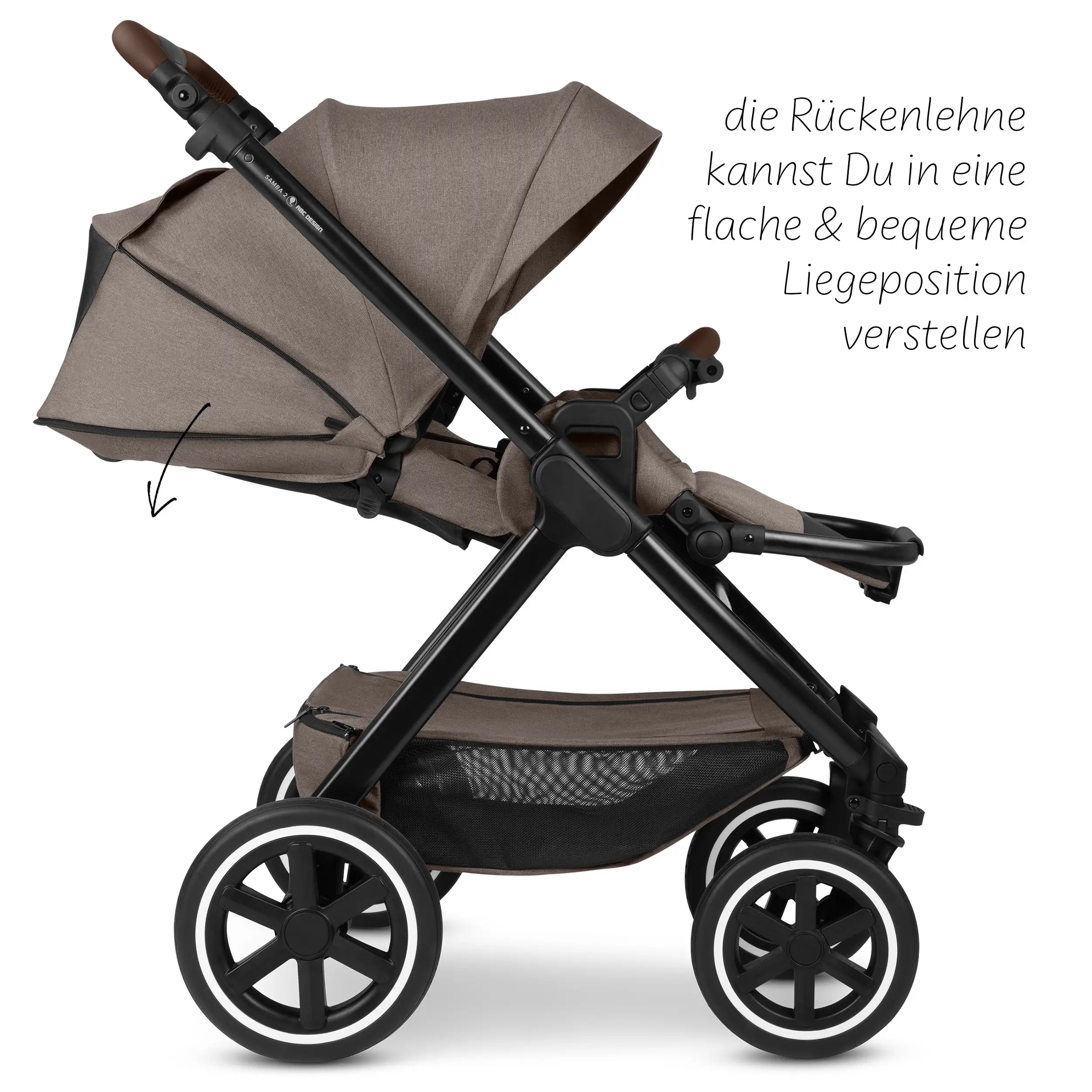 Passeggino 4in1 Samba 2 con Base Isofix - Nature
