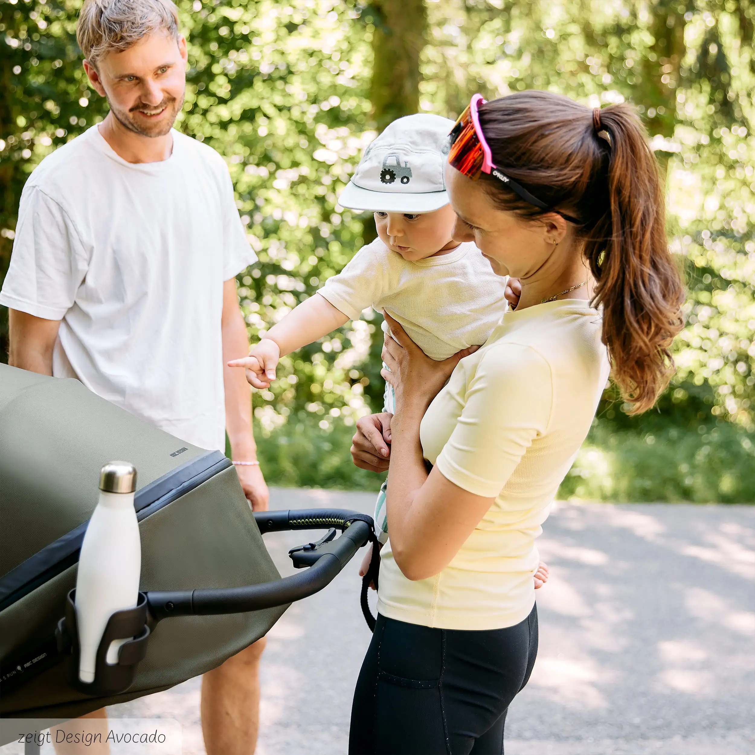 Set passeggino 3in1 Salsa 5 Run - Coal