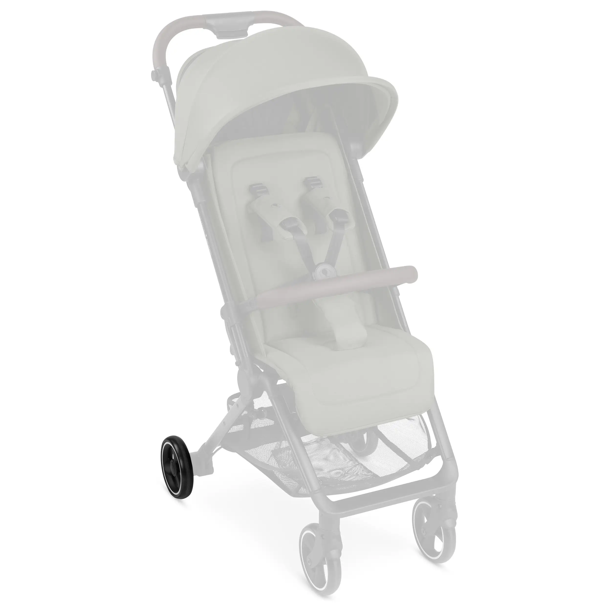 Ruota posteriore per Ping 3 Travel / Ping Two - EVA Black / White Wall