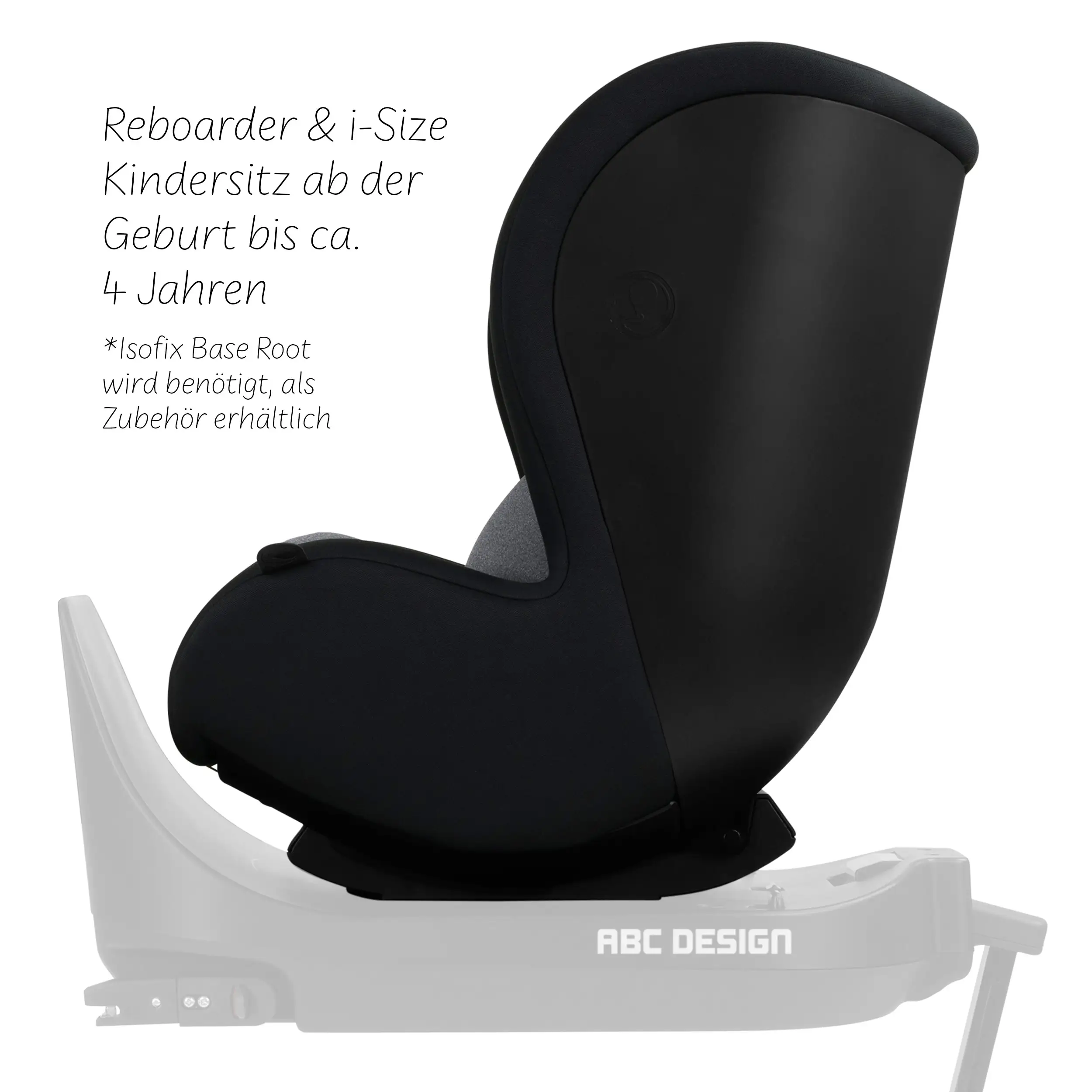 Seggiolino auto Lily i-Size incl. base ISOFIX girevole Root - Graphite