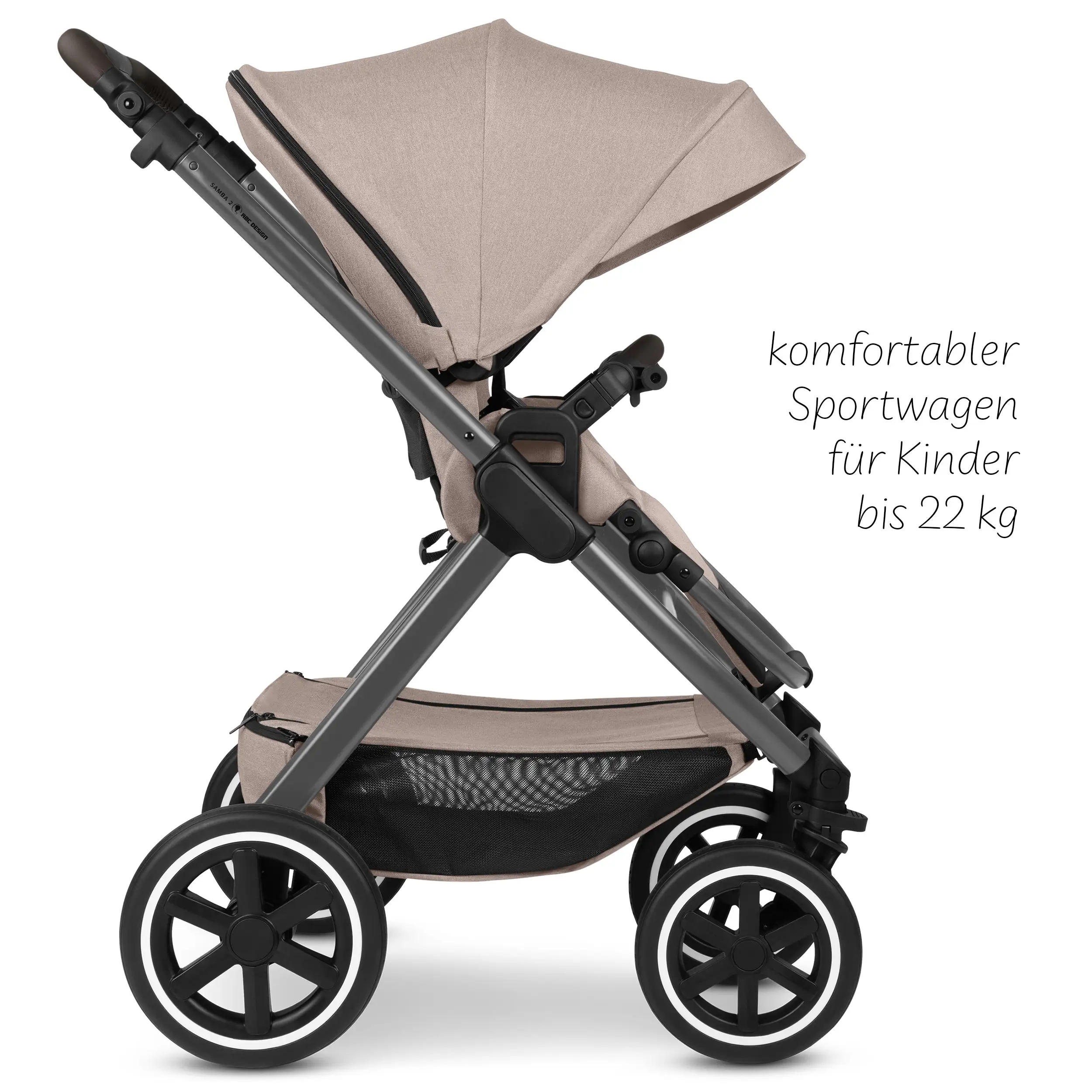 Passeggino sportivi Samba 2 - Camel
