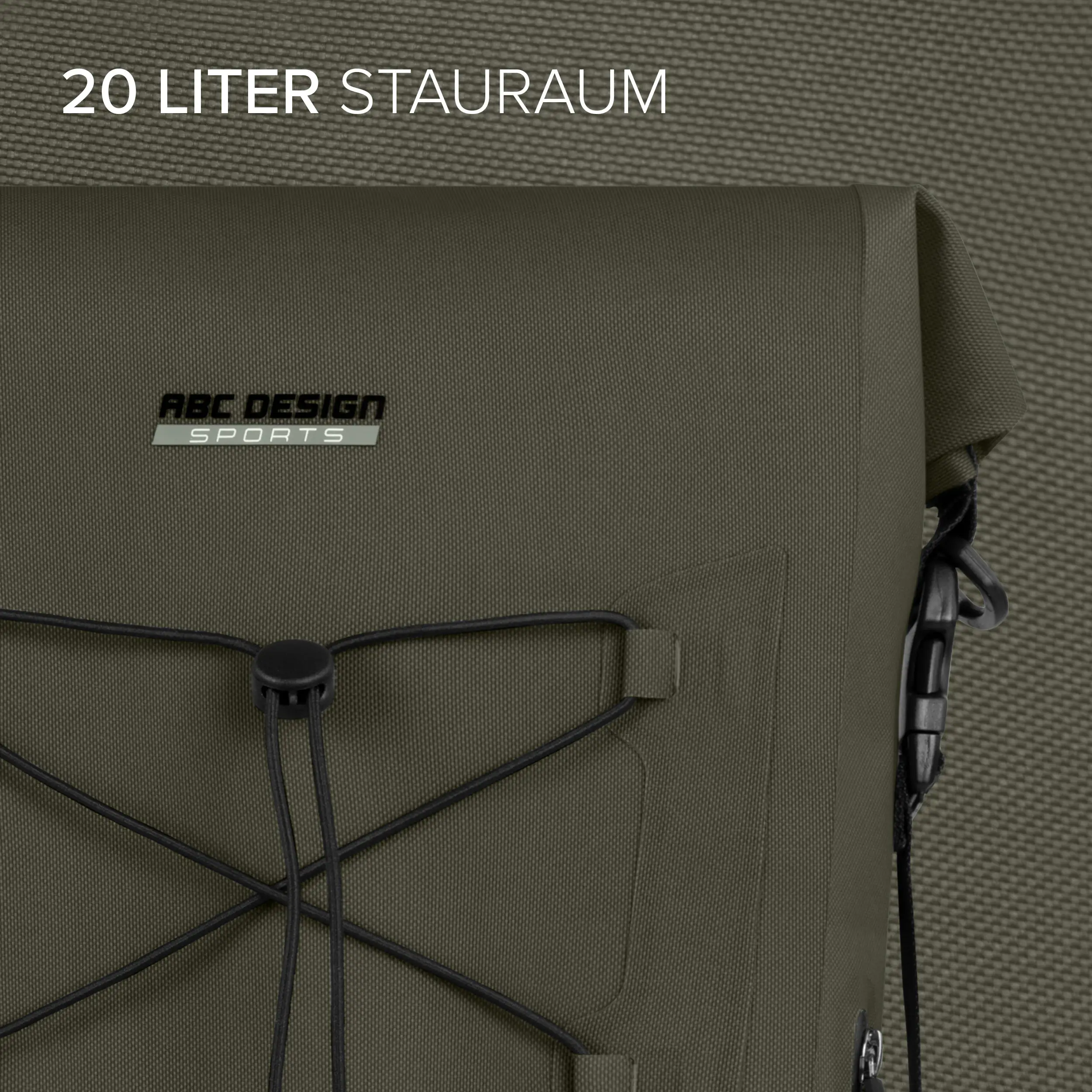 Borsa da sella Sion 20 L per Passeggino, rimorchi per biciclette e uso quotidiano - Avocado