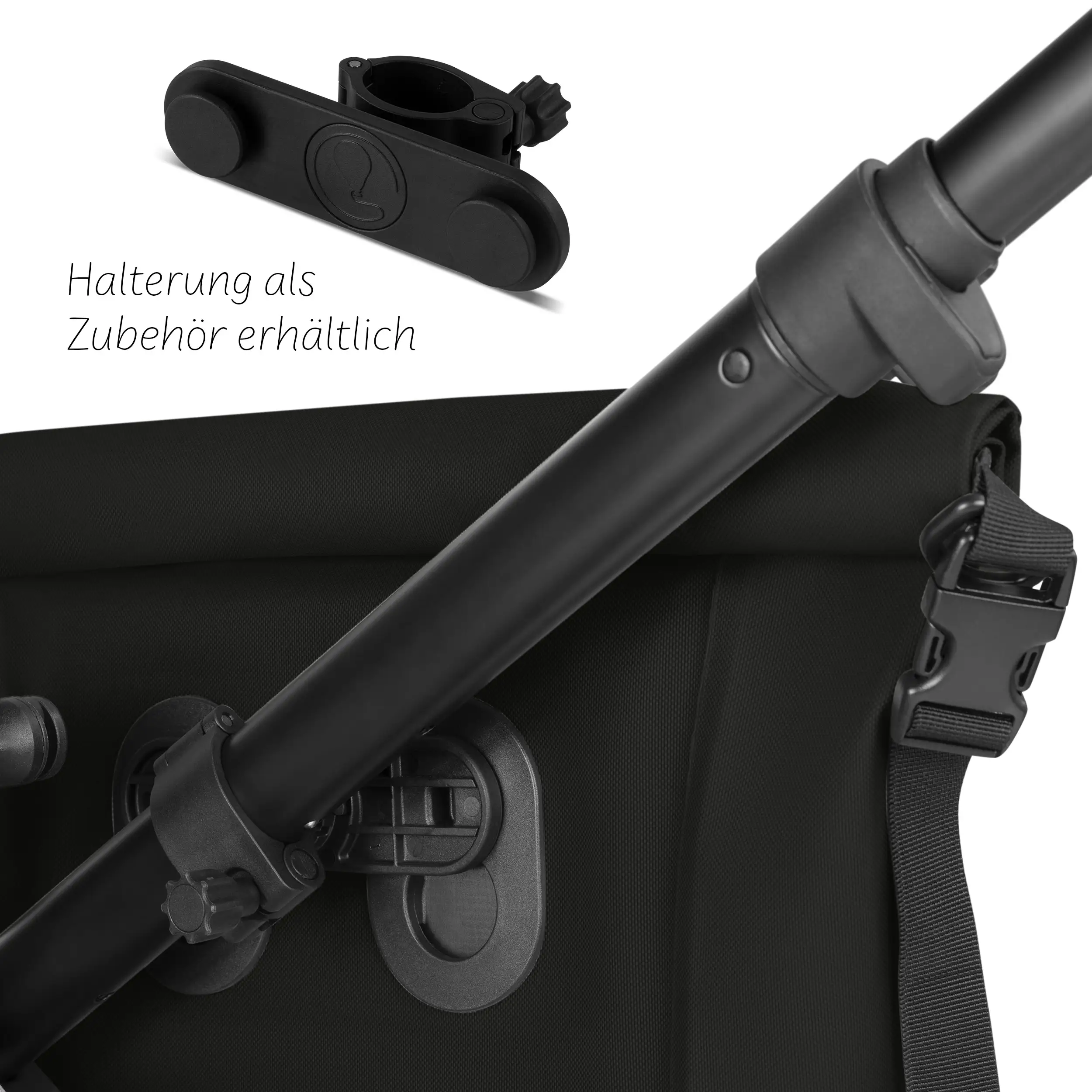 Borsa da sella Sion 20L per Passeggino, rimorchi per biciclette e uso quotidiano - Ink