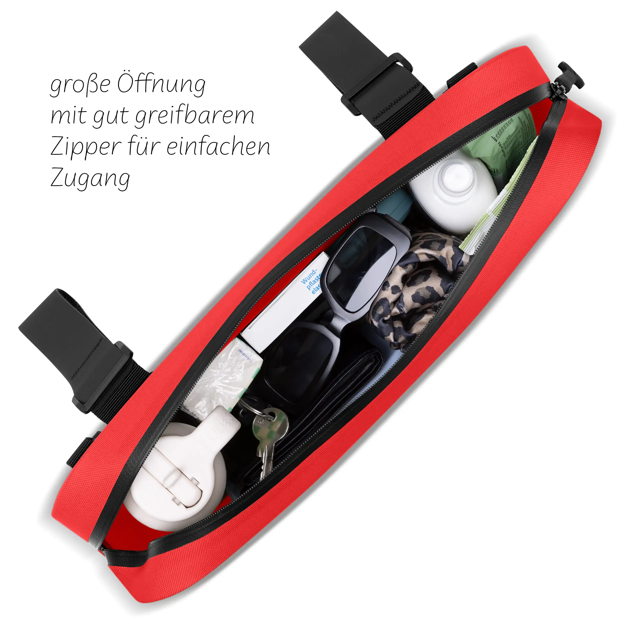 Borsa da sella Ginevra 4,5 L per passeggino, biciclette e uso quotidiano - Mango