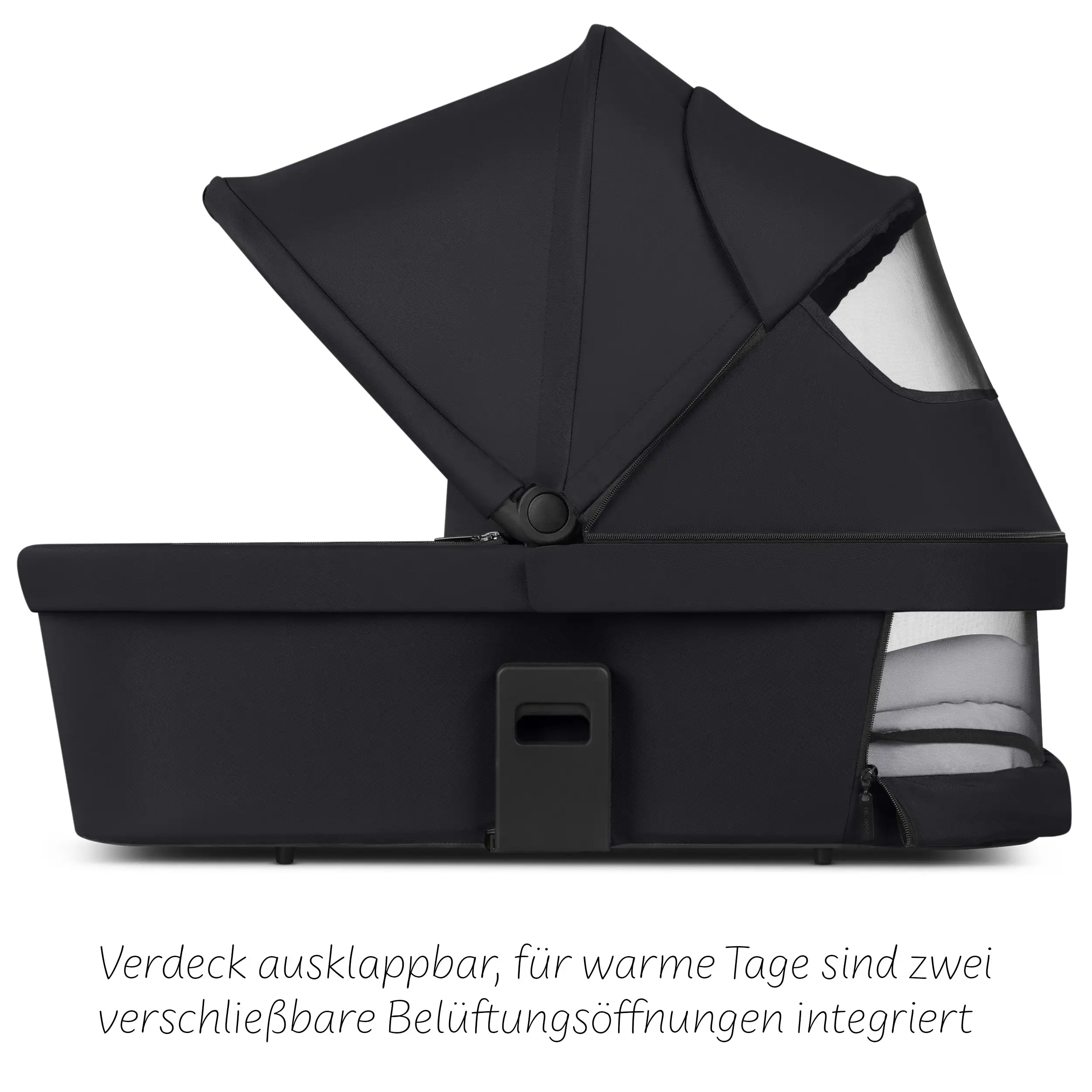 Set passeggino 4in1 Salsa Core incl. ovetto Calla con funzione reclinabile e base ISOFIX Root - Ink
