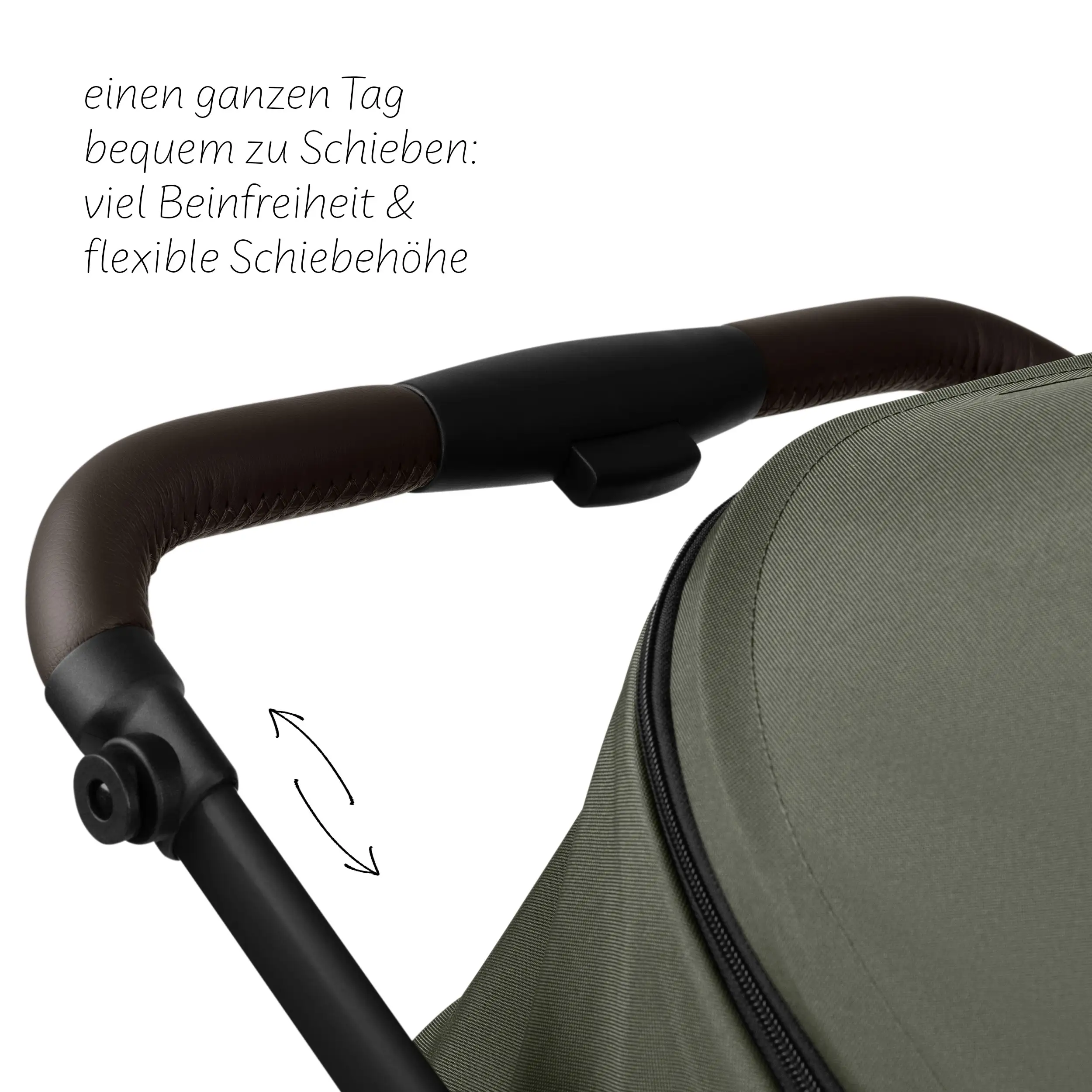 3in1-Kinderwagen-Set Salsa 5 Air inkl. Babyschale Calla mit Liegefunktion - Avocado