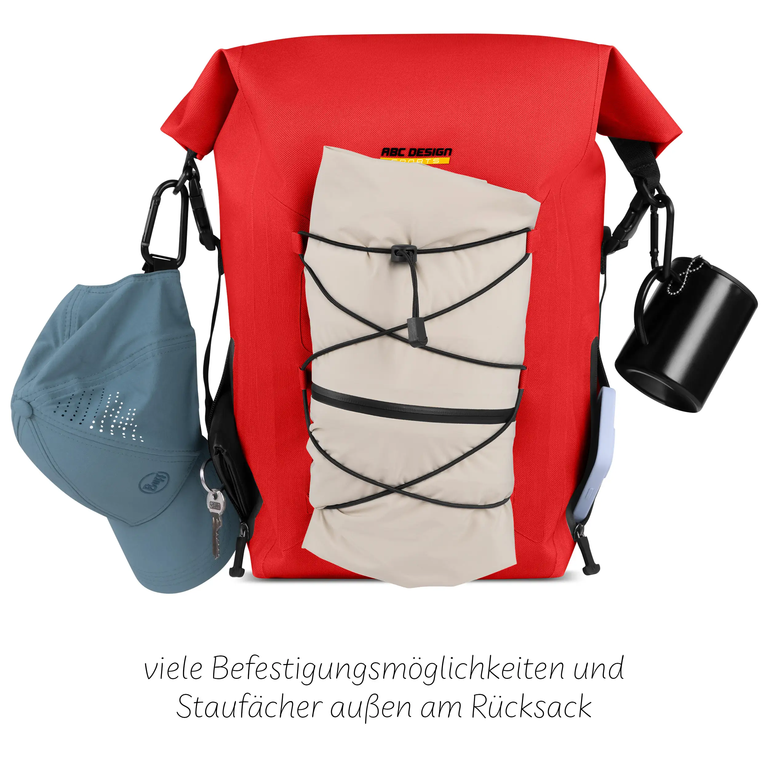 Zaino outdoor premium Lausanne 20L per la città e la natura - Mango