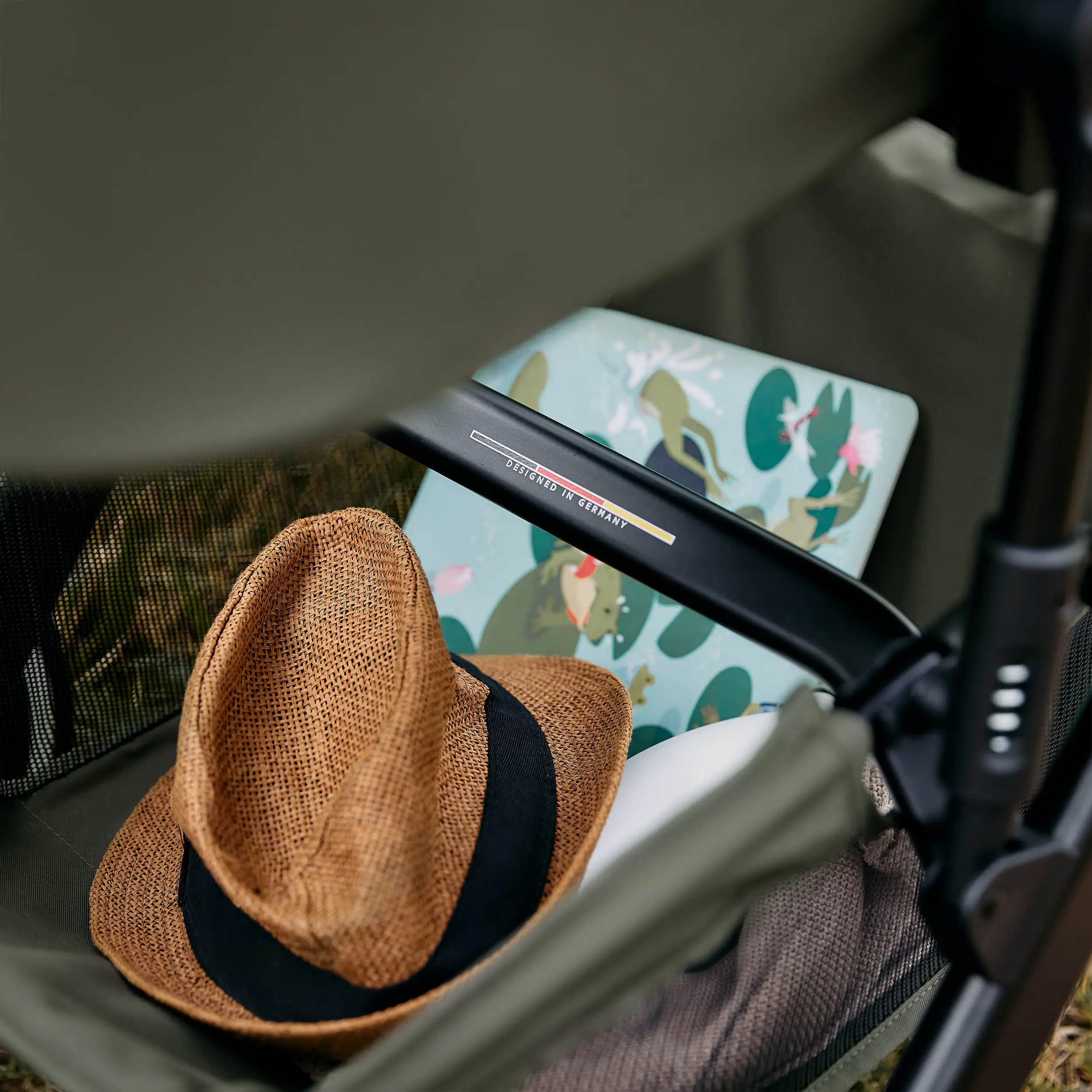 Passeggino Salsa 5 Air con borsa fasciatoio Urban, Zanzariera e parapioggia inclusi - Avocado