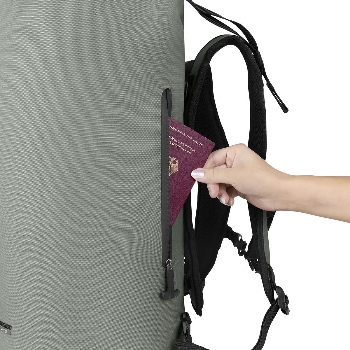 Tasche esterne per un accesso rapido