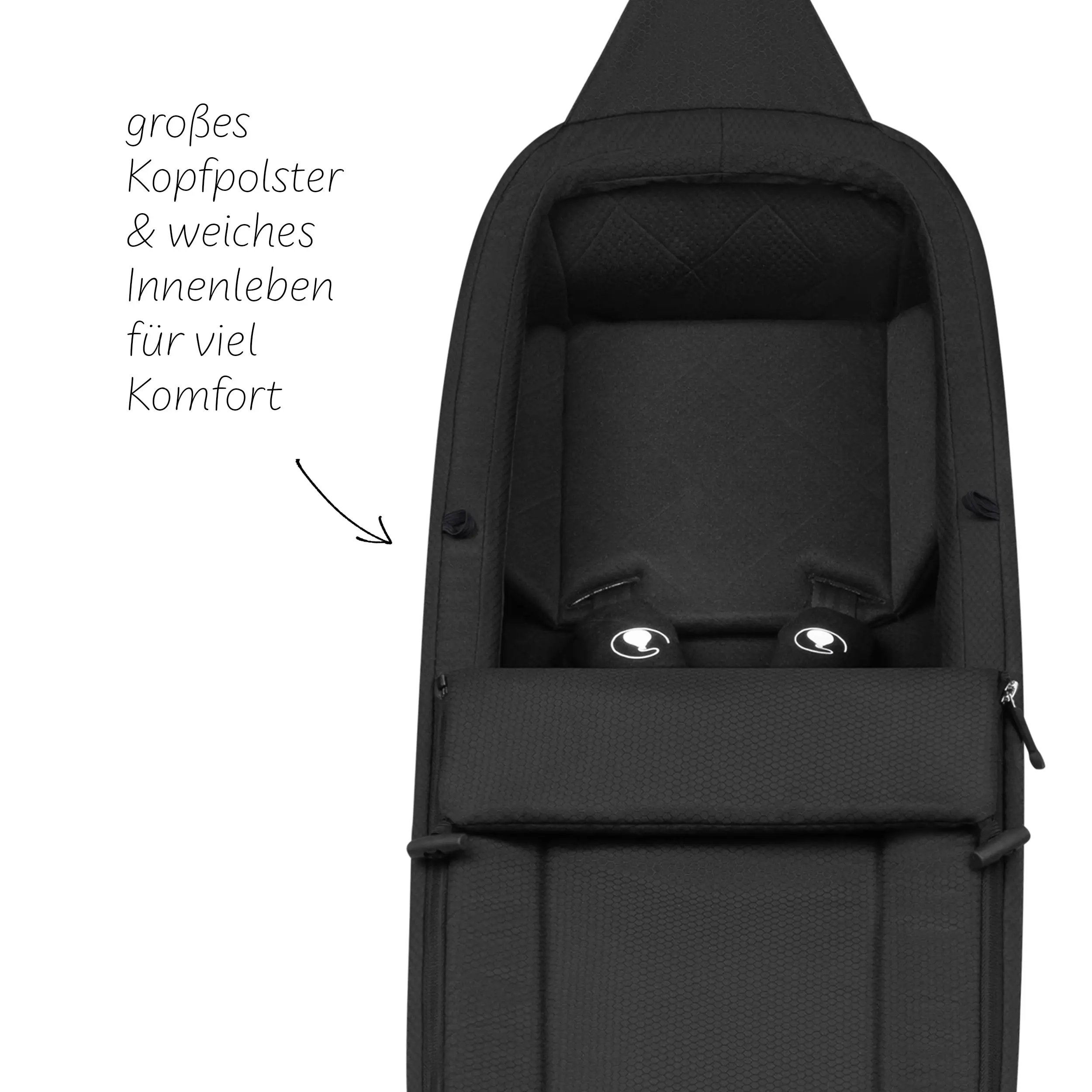 Riduttore per neonati per rimorchio per biciclette Tour - Ink