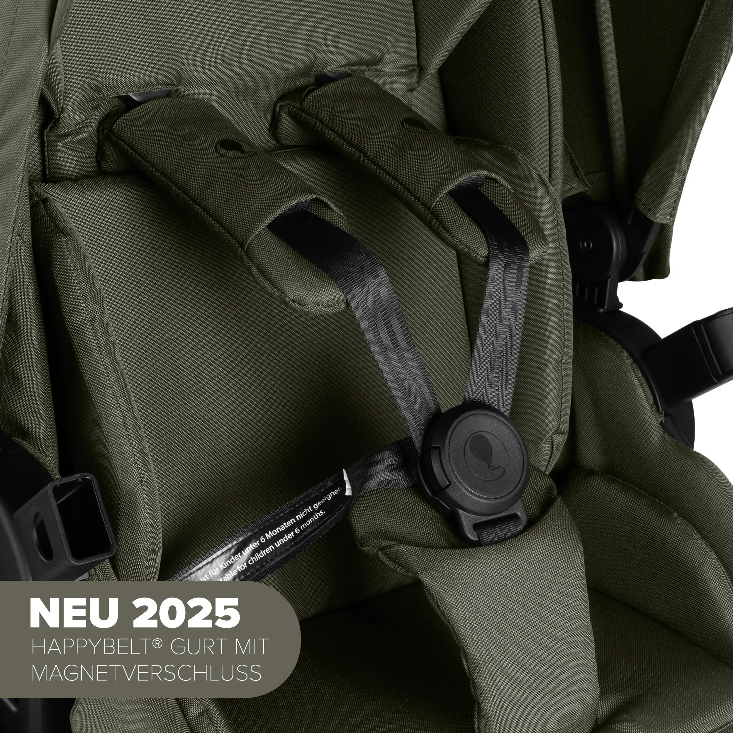 Passeggino Salsa 5 Air con borsa fasciatoio Urban, Zanzariera e parapioggia inclusi - Avocado