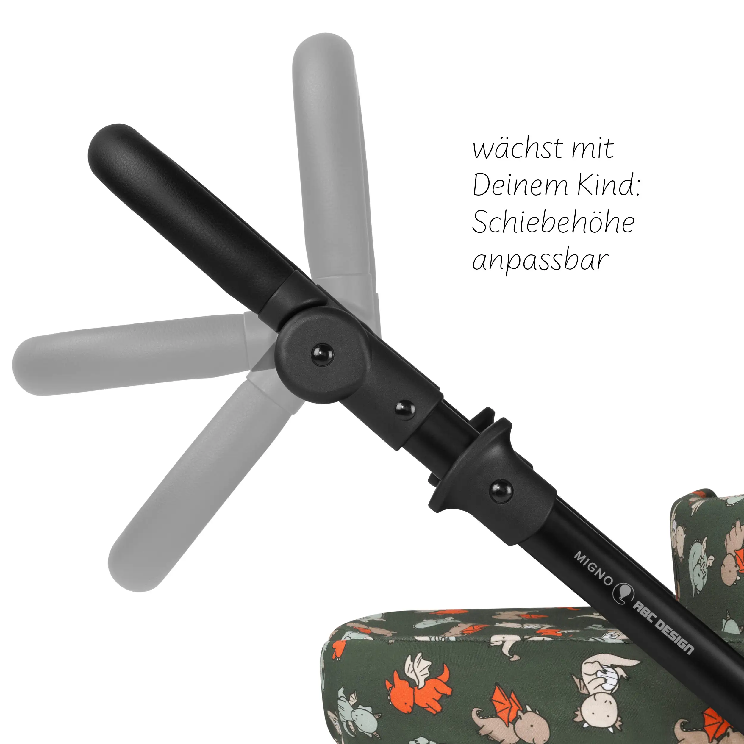 Carrozzina per bambole Migno - Dragon