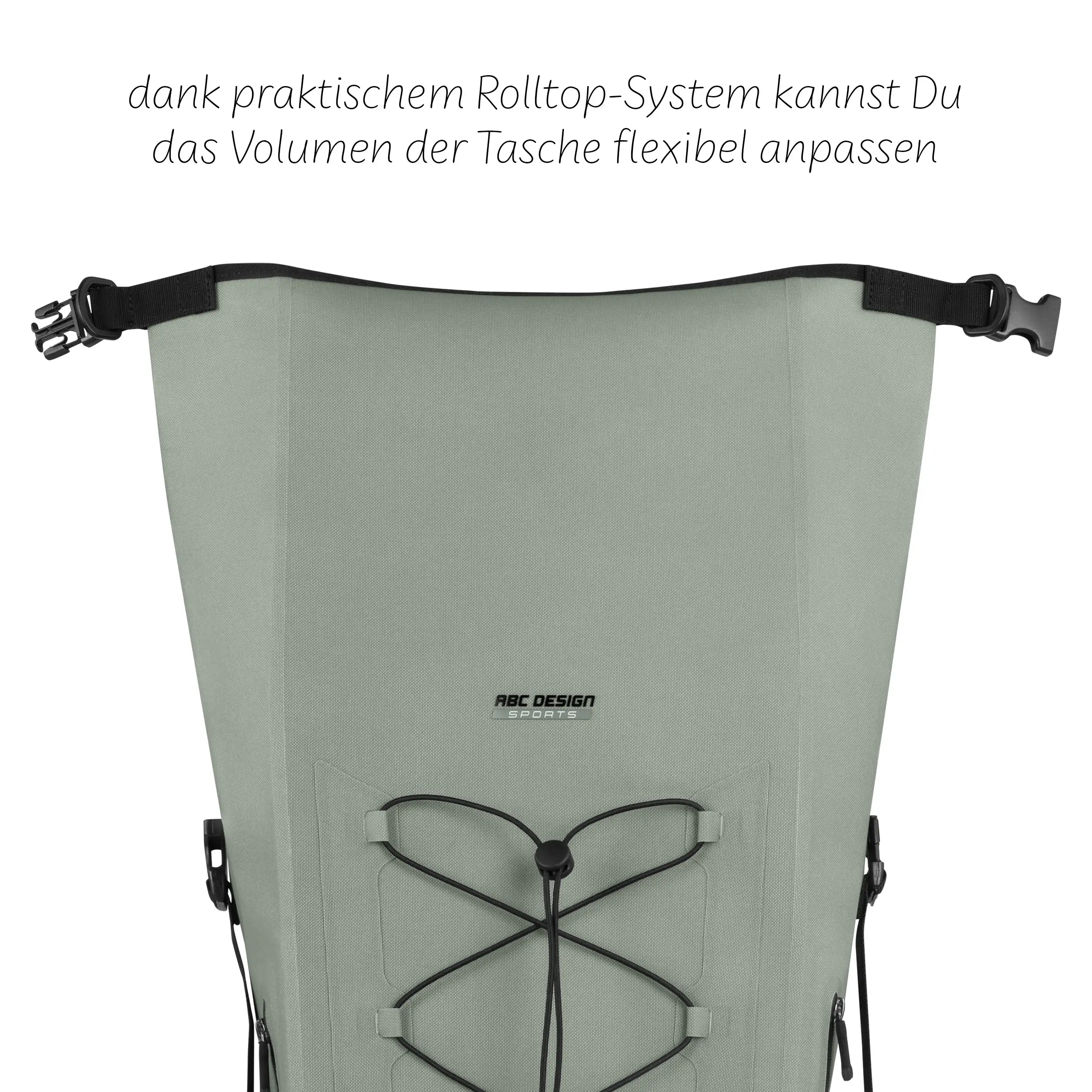 Borsa da sella Sion 20L per Passeggino, rimorchi per biciclette e uso quotidiano - Pine