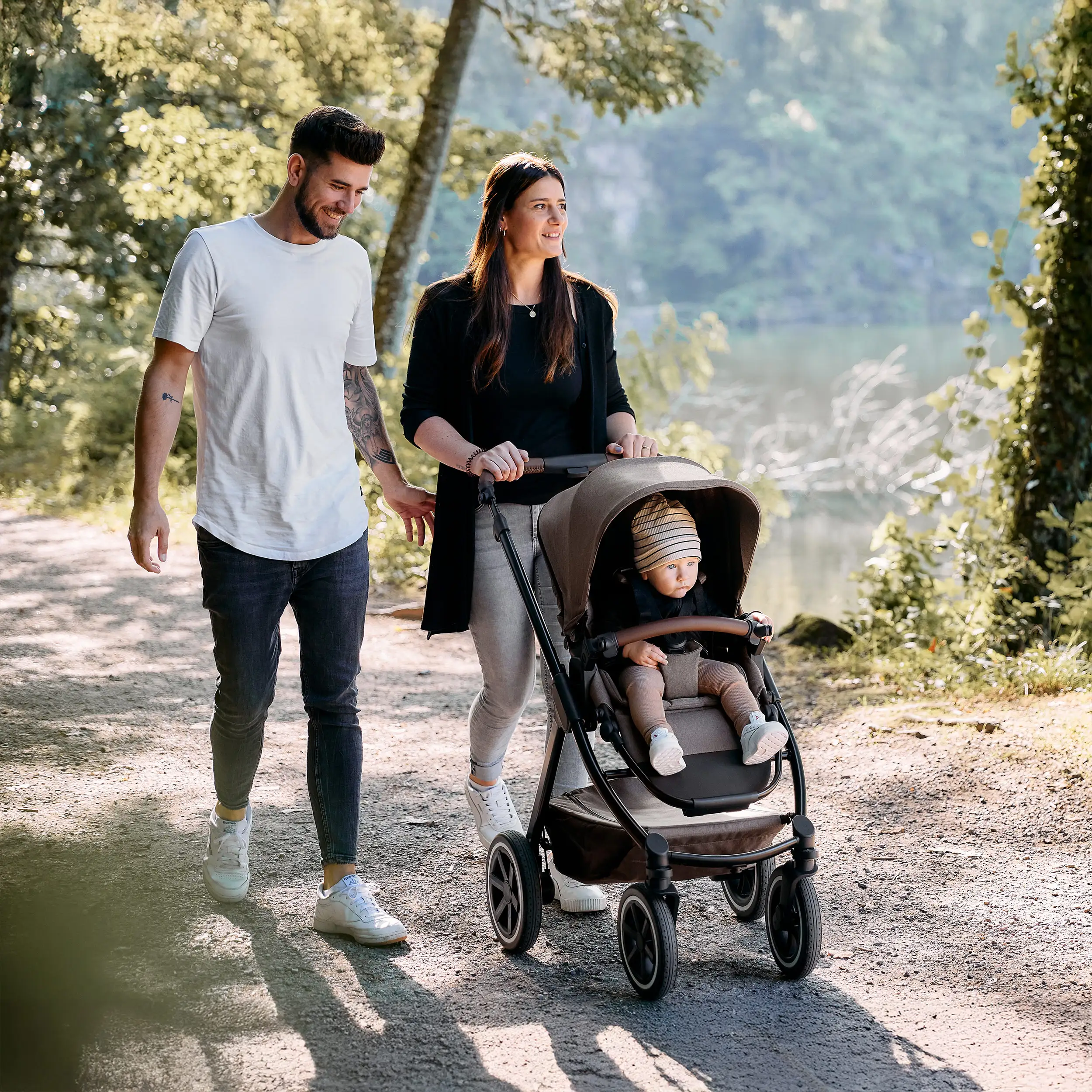 Set passeggino 3in1 Samba 2 incl. Seggiolino per auto Maxi Cosi Pebble 360 Pro 2 - Nature