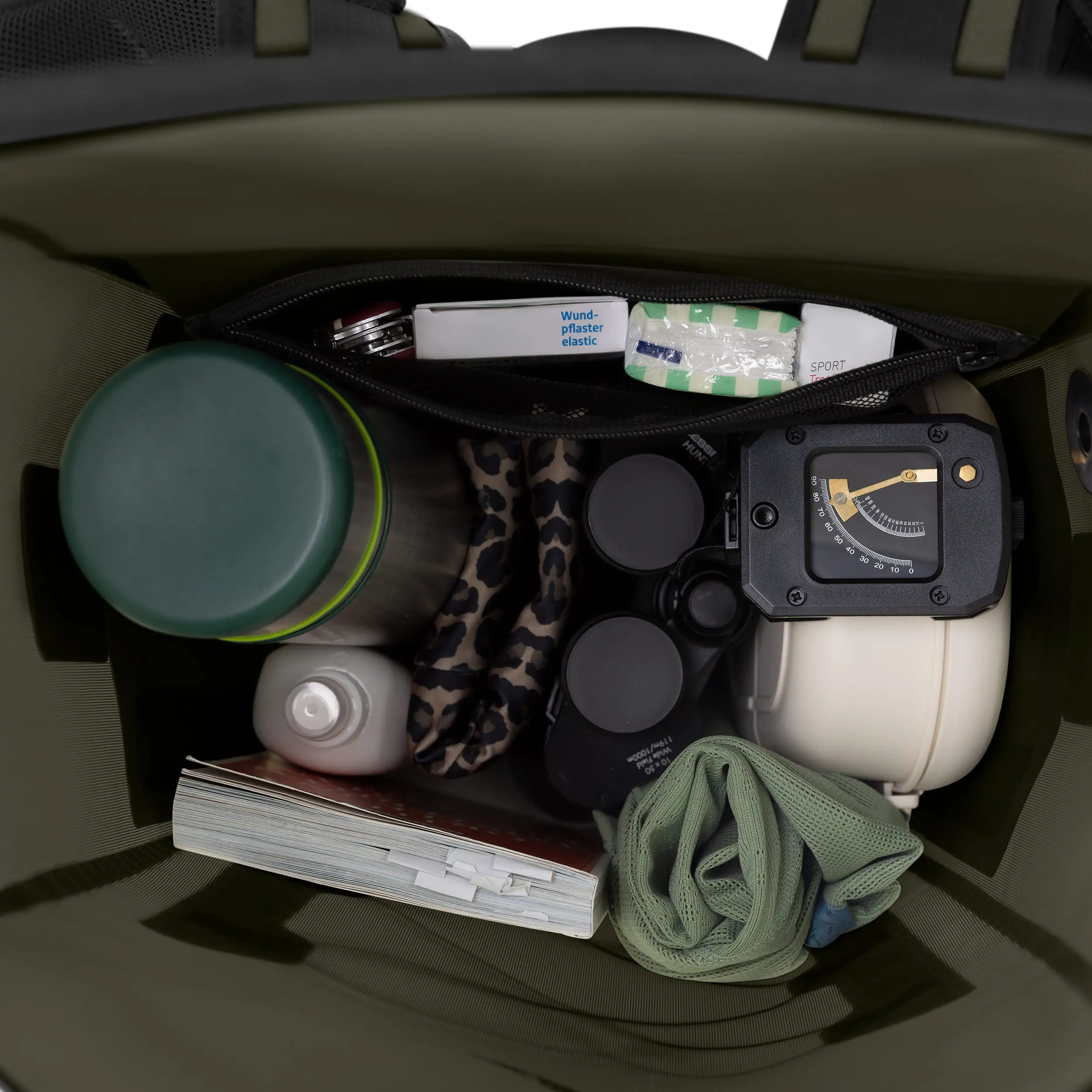 Zaino outdoor premium Lausanne 20L per la città e la natura - Avocado