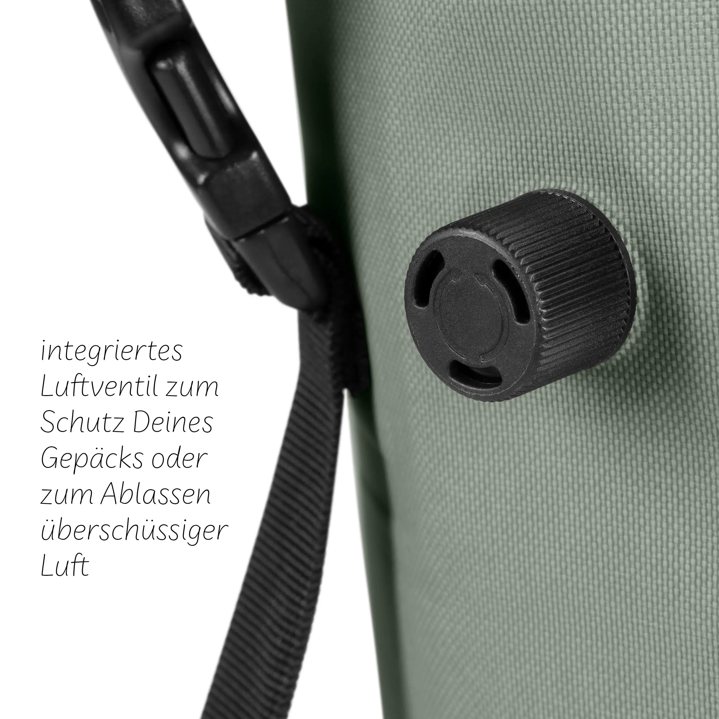 Borsa da sella Sion 20L per Passeggino, rimorchi per biciclette e uso quotidiano - Pine