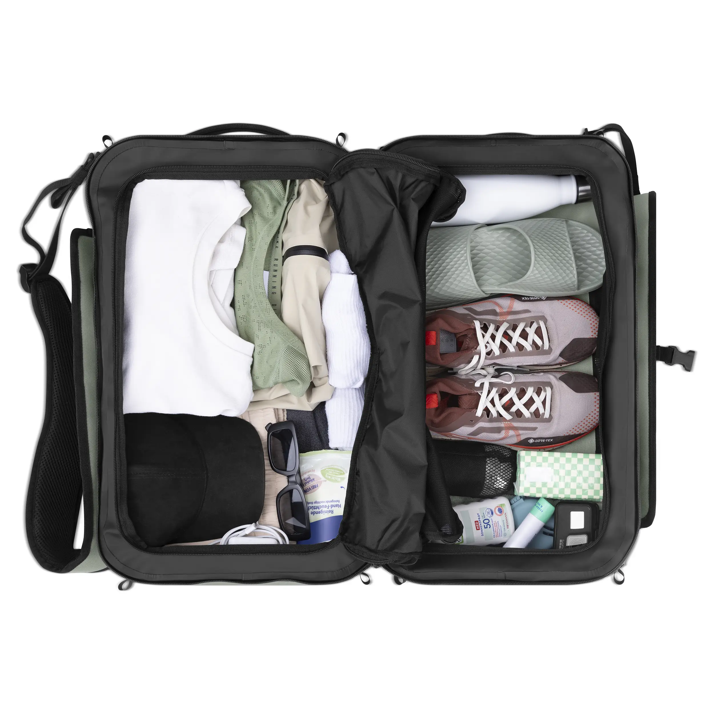 Borsa da viaggio Bellinzona 33L per viaggi in città, viaggi e weekend - Pine