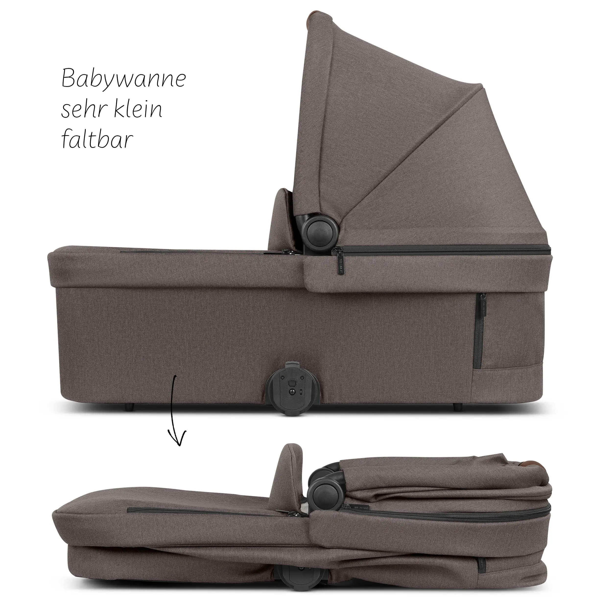 Set passeggino 3in1 City Life incl. ovetto Maxi-Cosi Pebble 360 Pro 2 - Nature