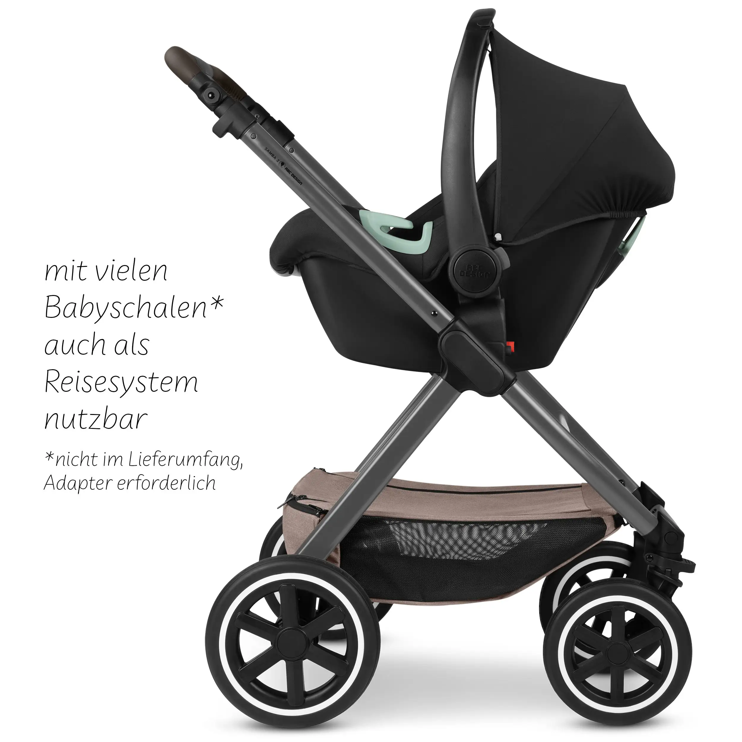 Passeggino sportivi Samba 2 - Camel