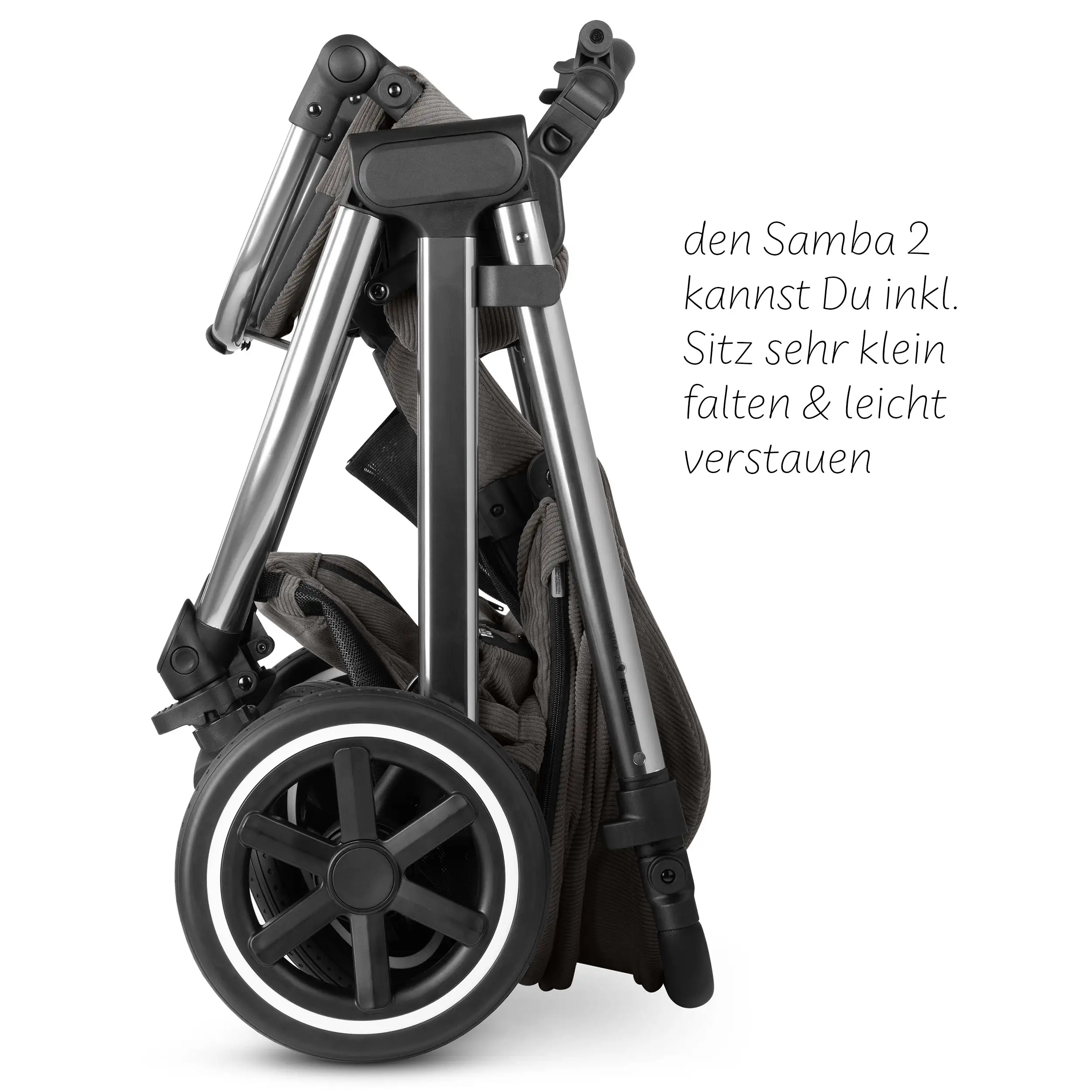 Set passeggino 3in1 Samba 2 - Almond