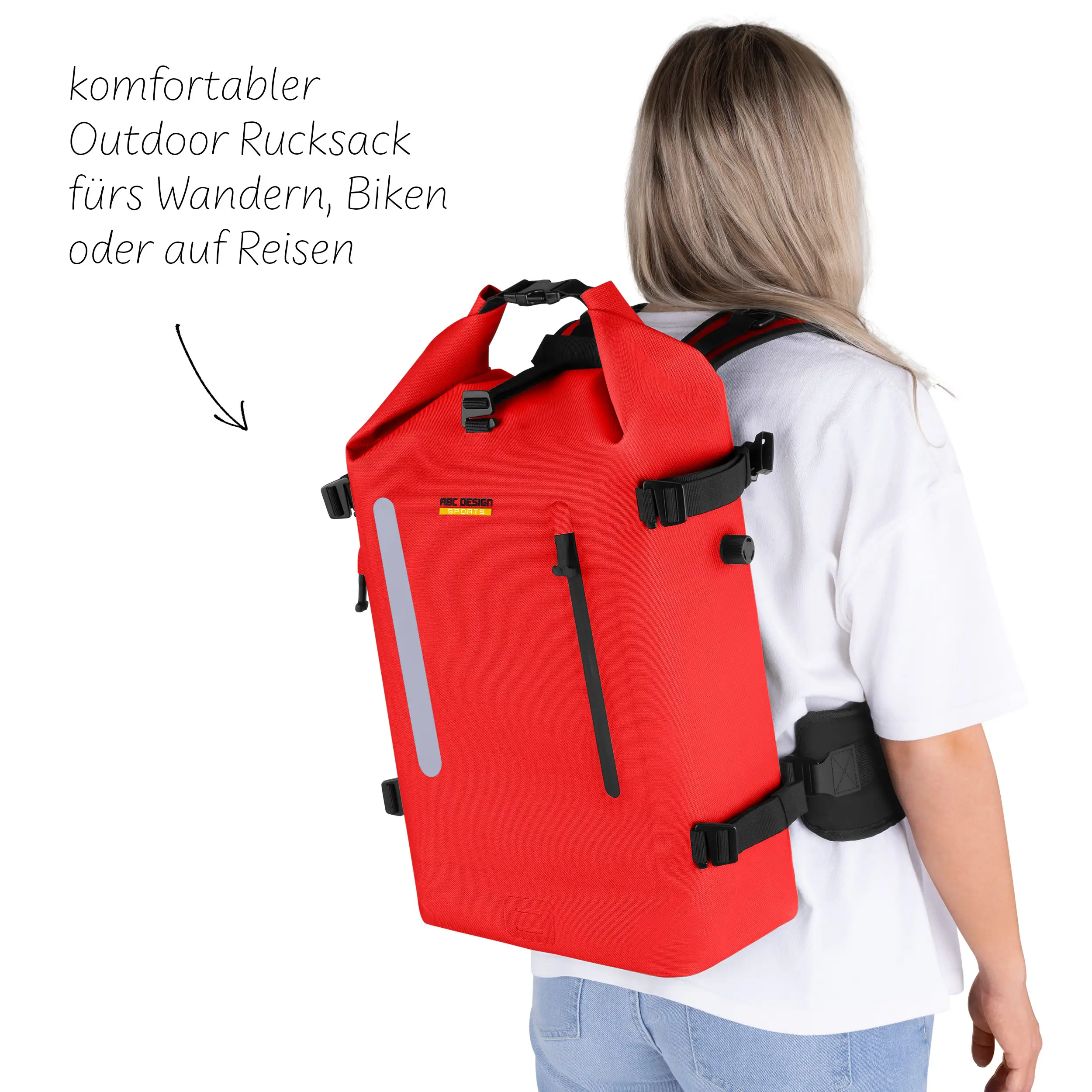 Zaino outdoor Solothurn 22L per la vita quotidiana e l'avventura - Mango