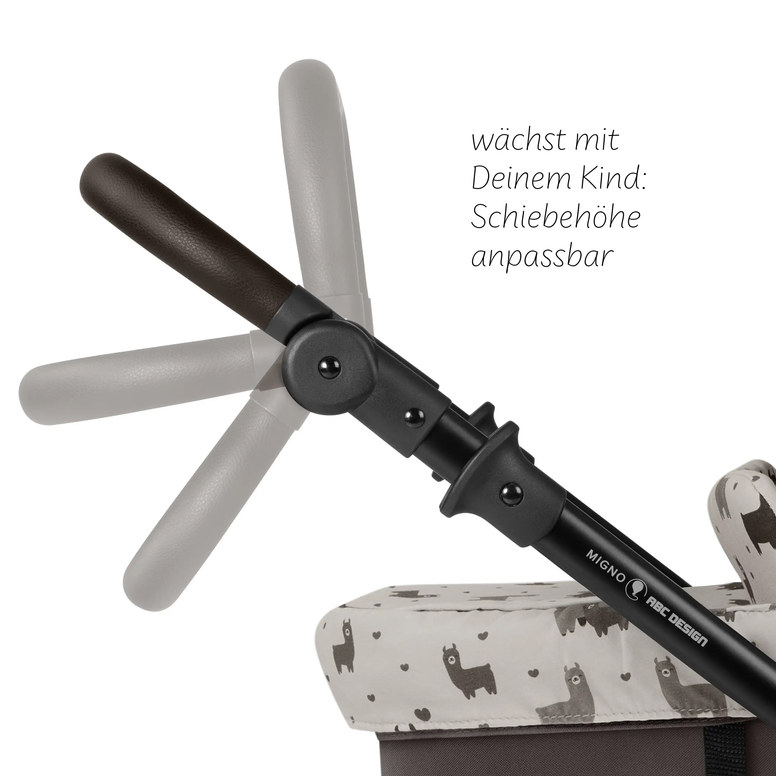 Carrozzina per bambole Migno - Marrone