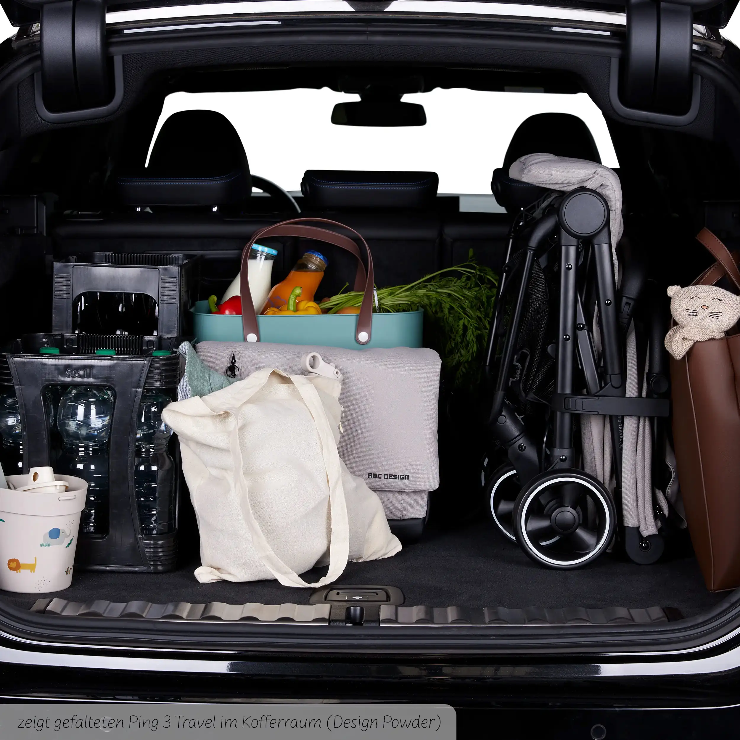 Passeggino da viaggio Ping 3 Travel - Coal