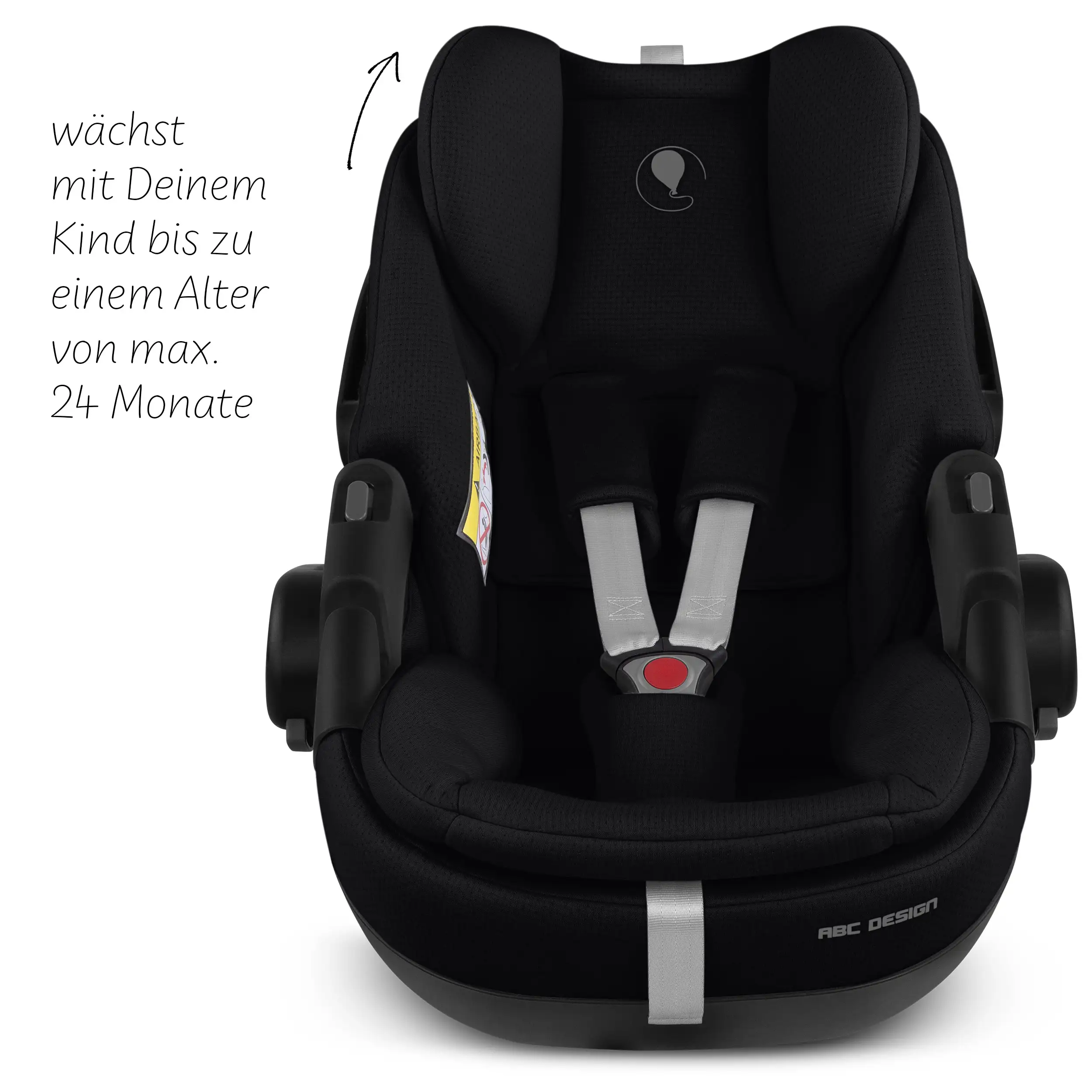 Ovetto Calla i-Size reclinabile incl. base ISOFIX girevole Root - Ink