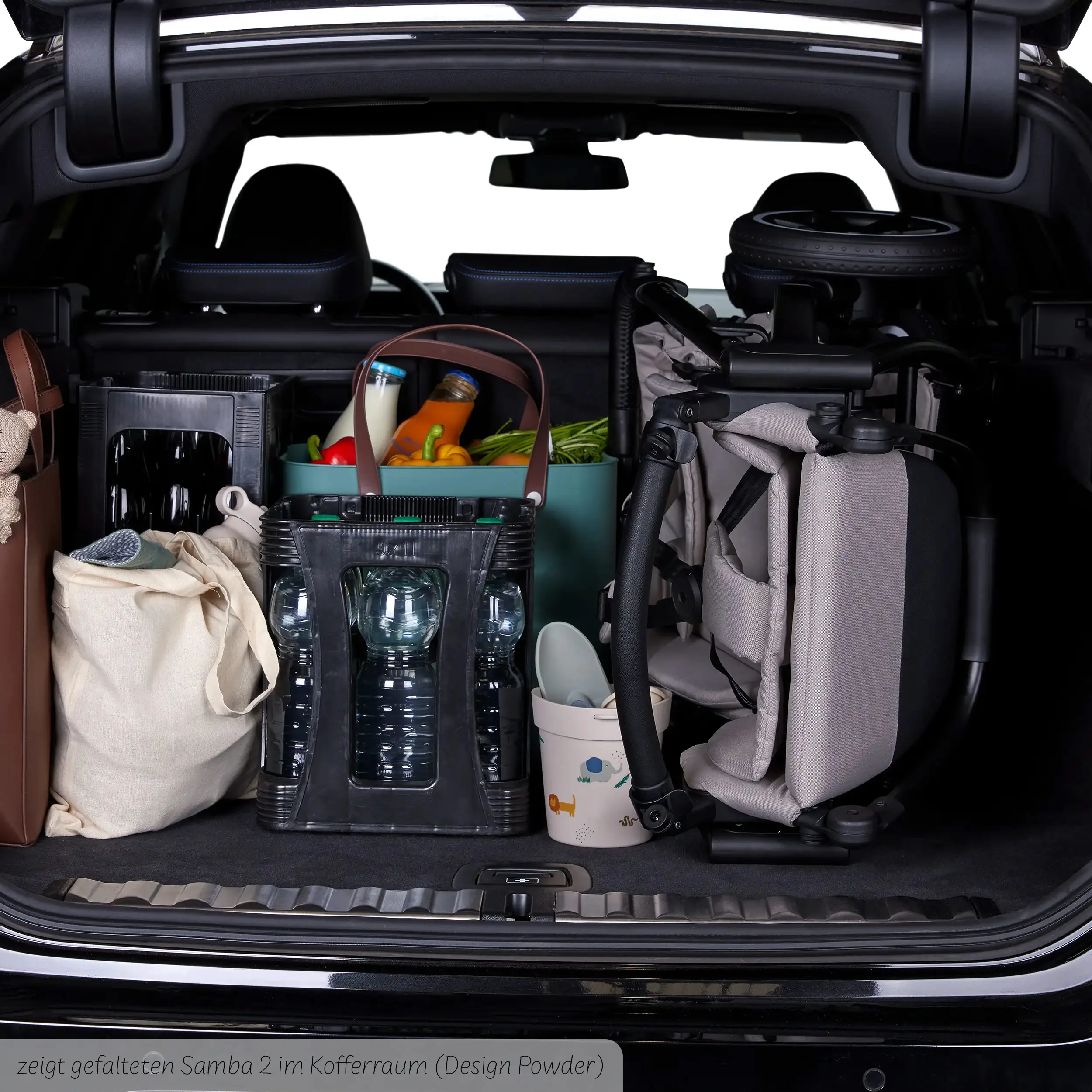 Sset 4in1 Passeggino Samba 2 incl. Base Isofix - Camel