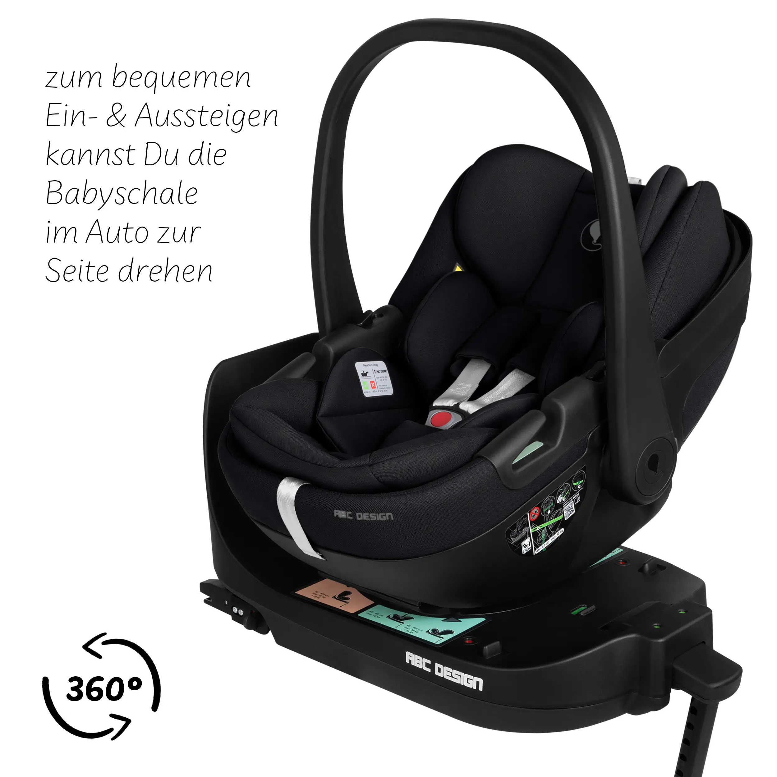 4in1-Kinderwagen-Set Samba 2 inkl. Babyschale Calla mit Liegefunktion - Camel