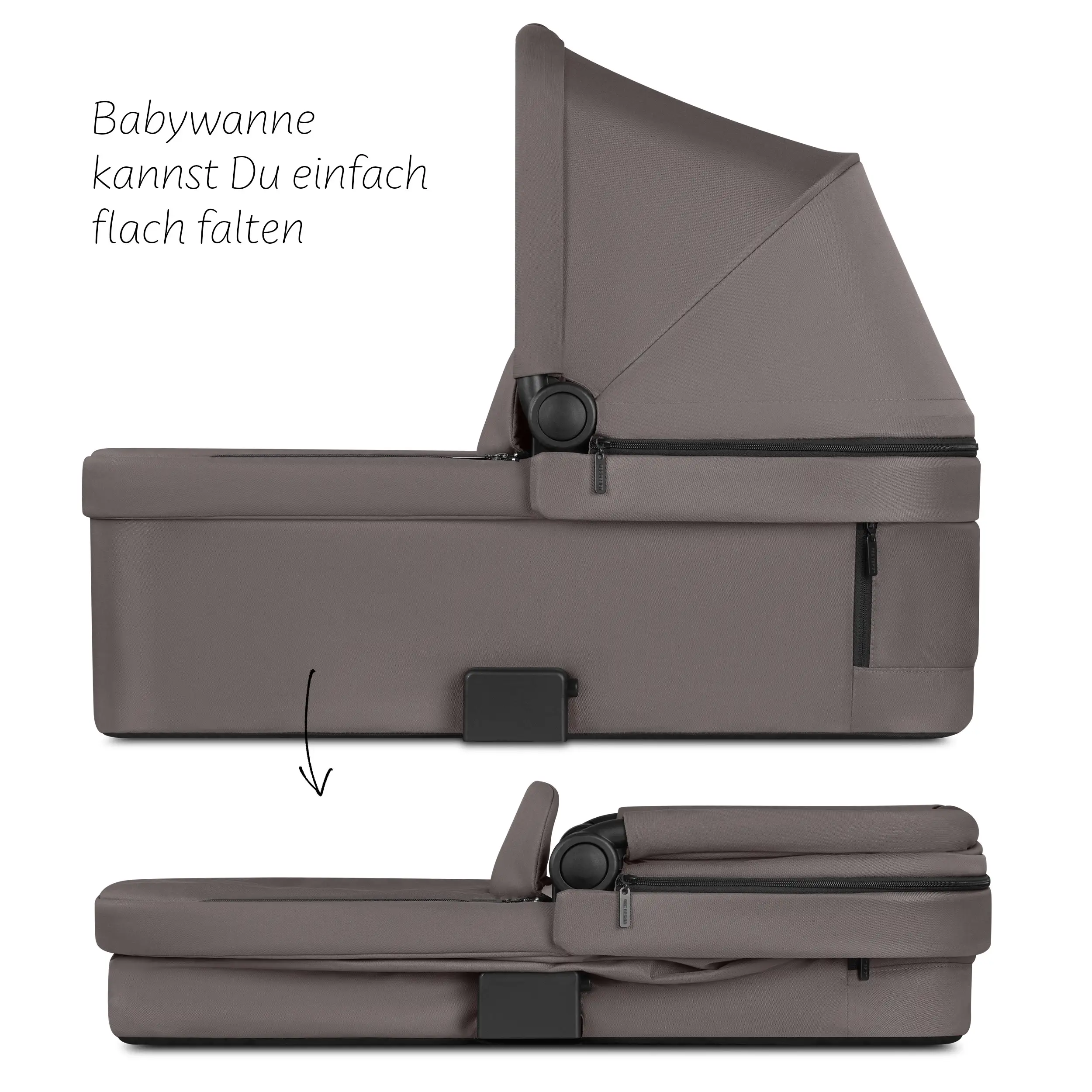 Pacchetto 1/2 Passeggino 3in1 Salsa 5 Air - Marron