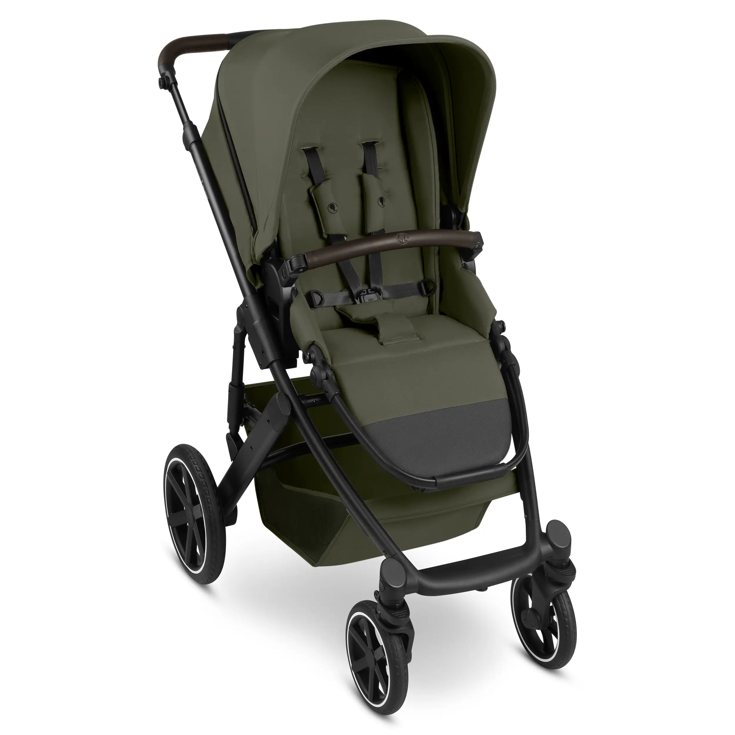 Set passeggino 3in1 Salsa Core incl. Seggiolino per auto Calla dotato di funzione reclinabile - Olive
