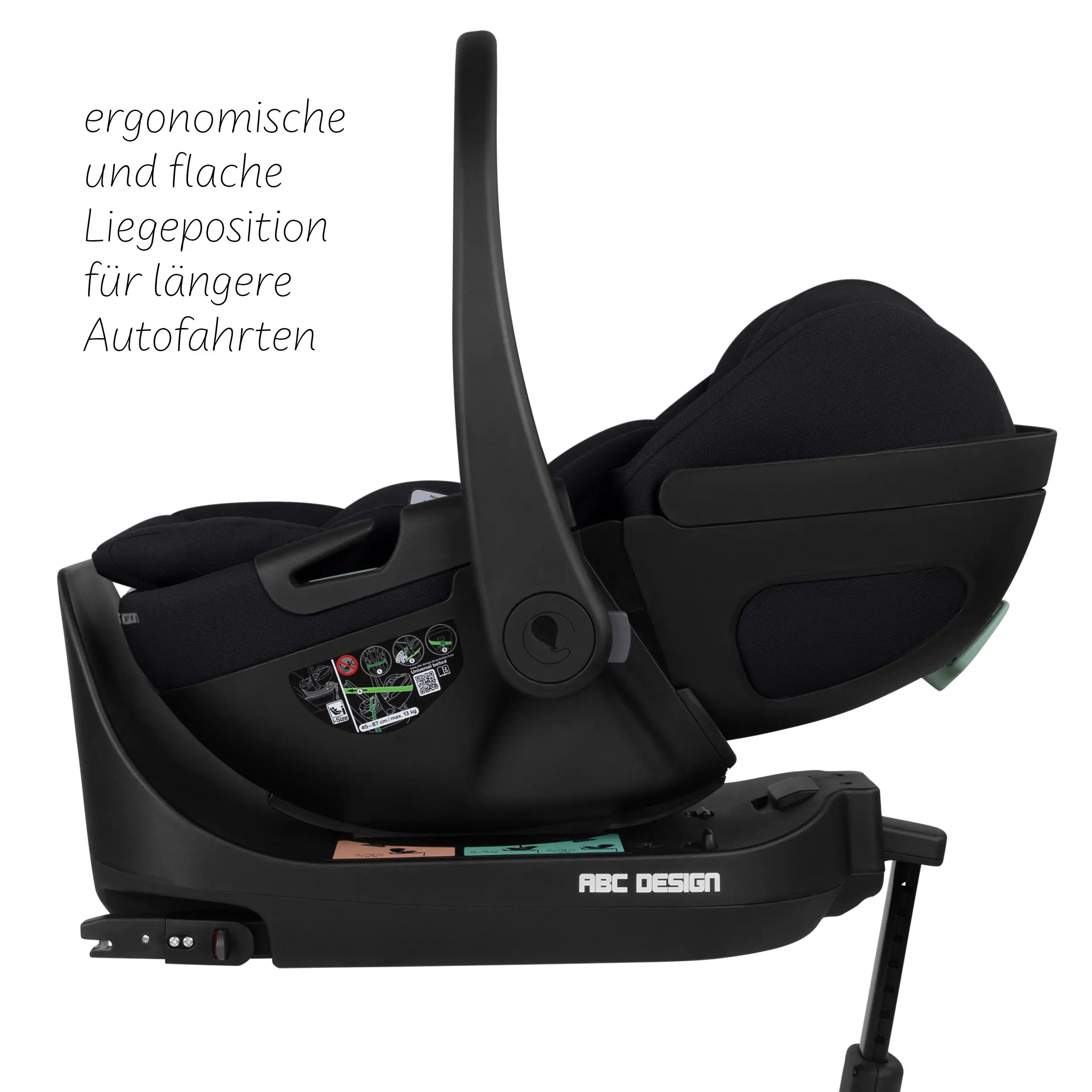 4in1-Kinderwagen-Set City Life inkl. Babyschale Calla mit Liegefunktion - Nature