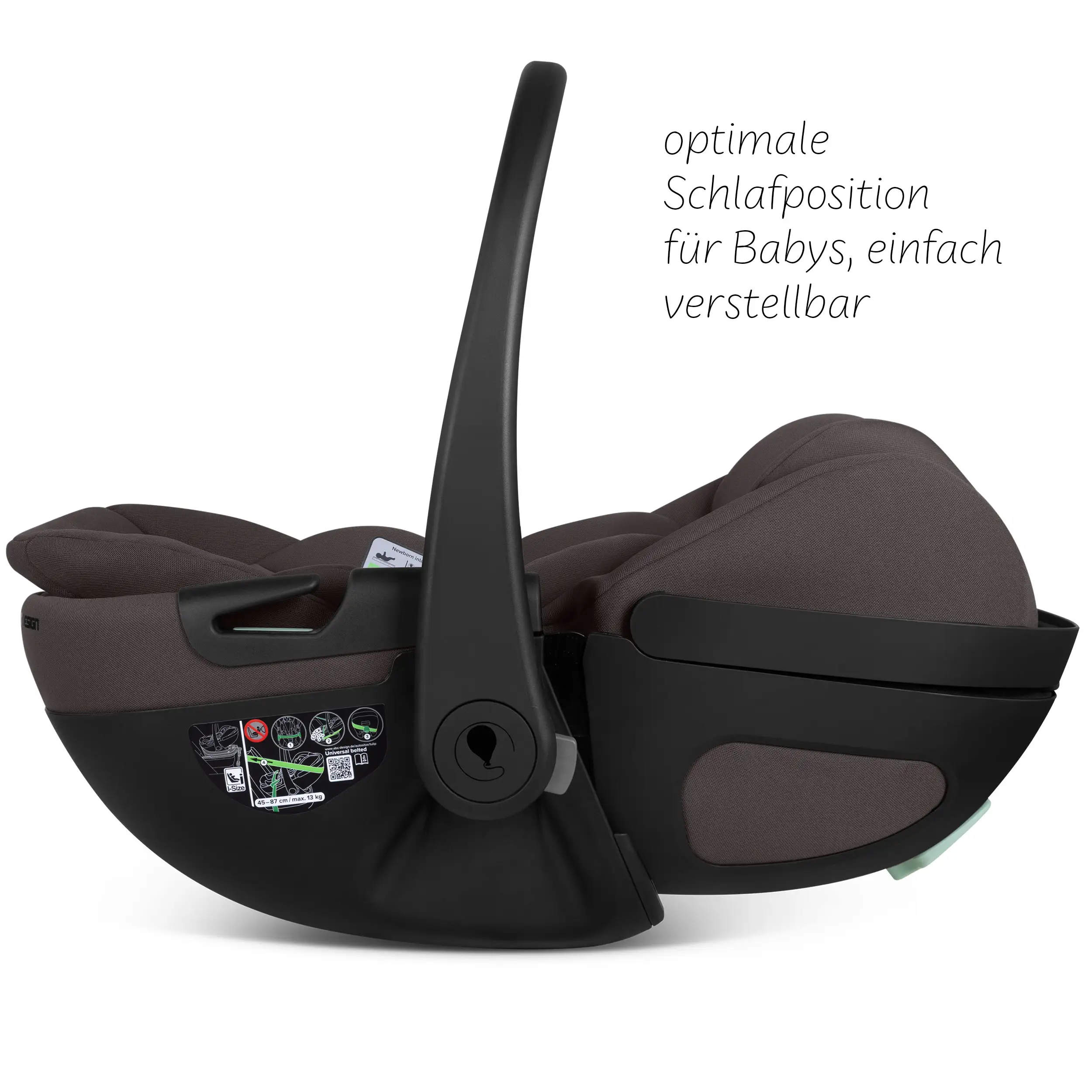 Ovetto Calla i-Size con funzione reclinabile - Falcon