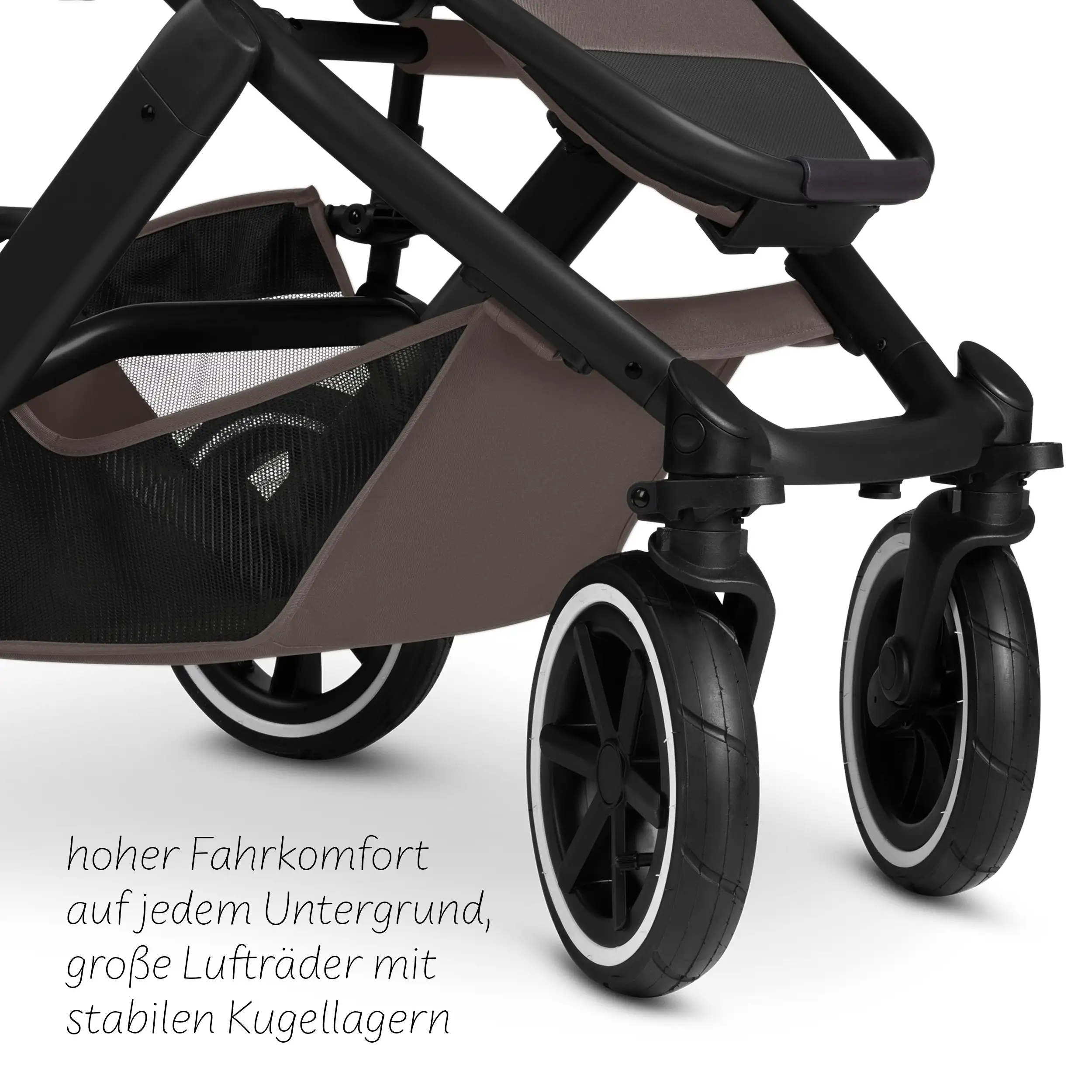 Pacchetto 1/2 Passeggino 3in1 Salsa 5 Air - Marron