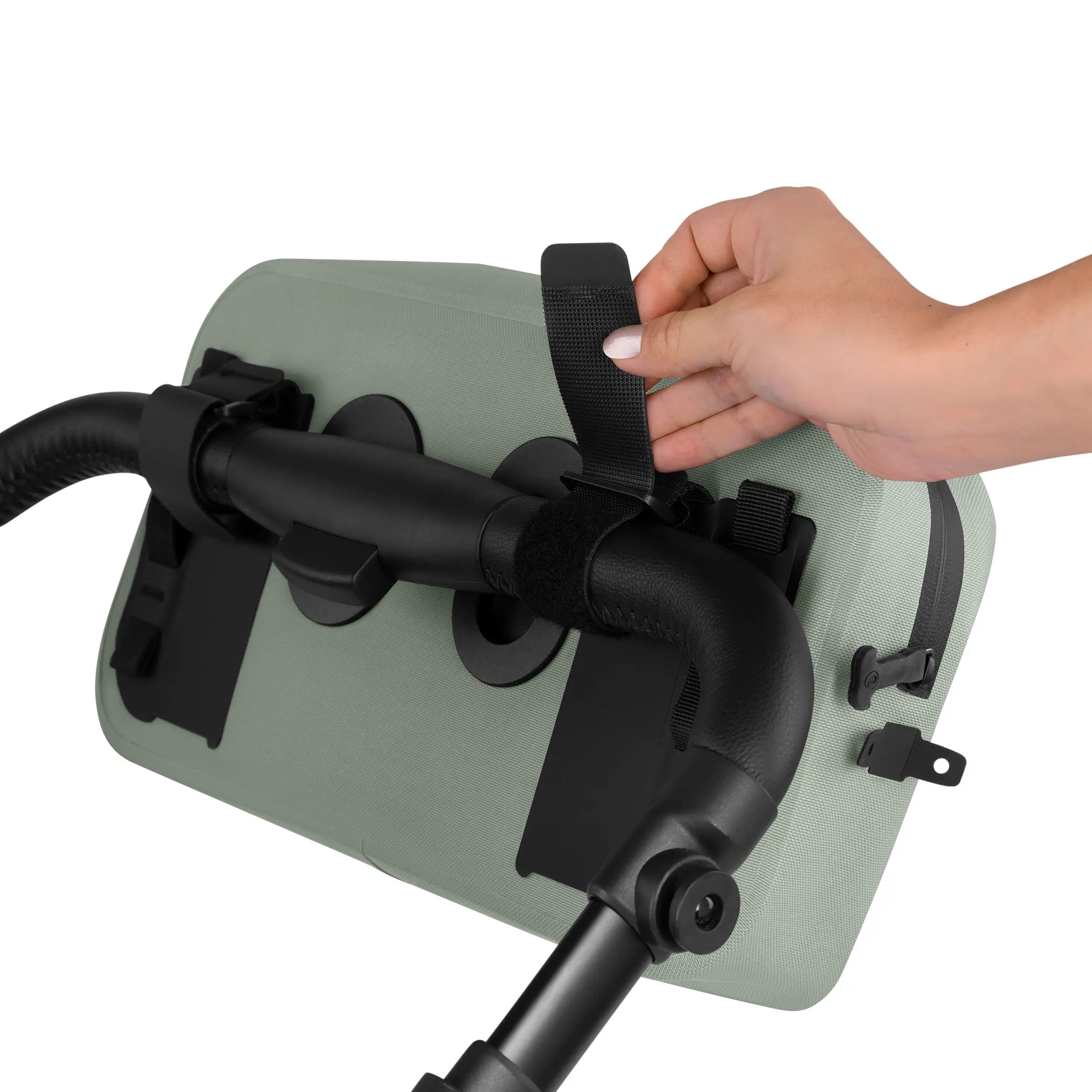 Borsa da sella Ginevra 4,5 L per passeggino, biciclette e uso quotidiano - Pino