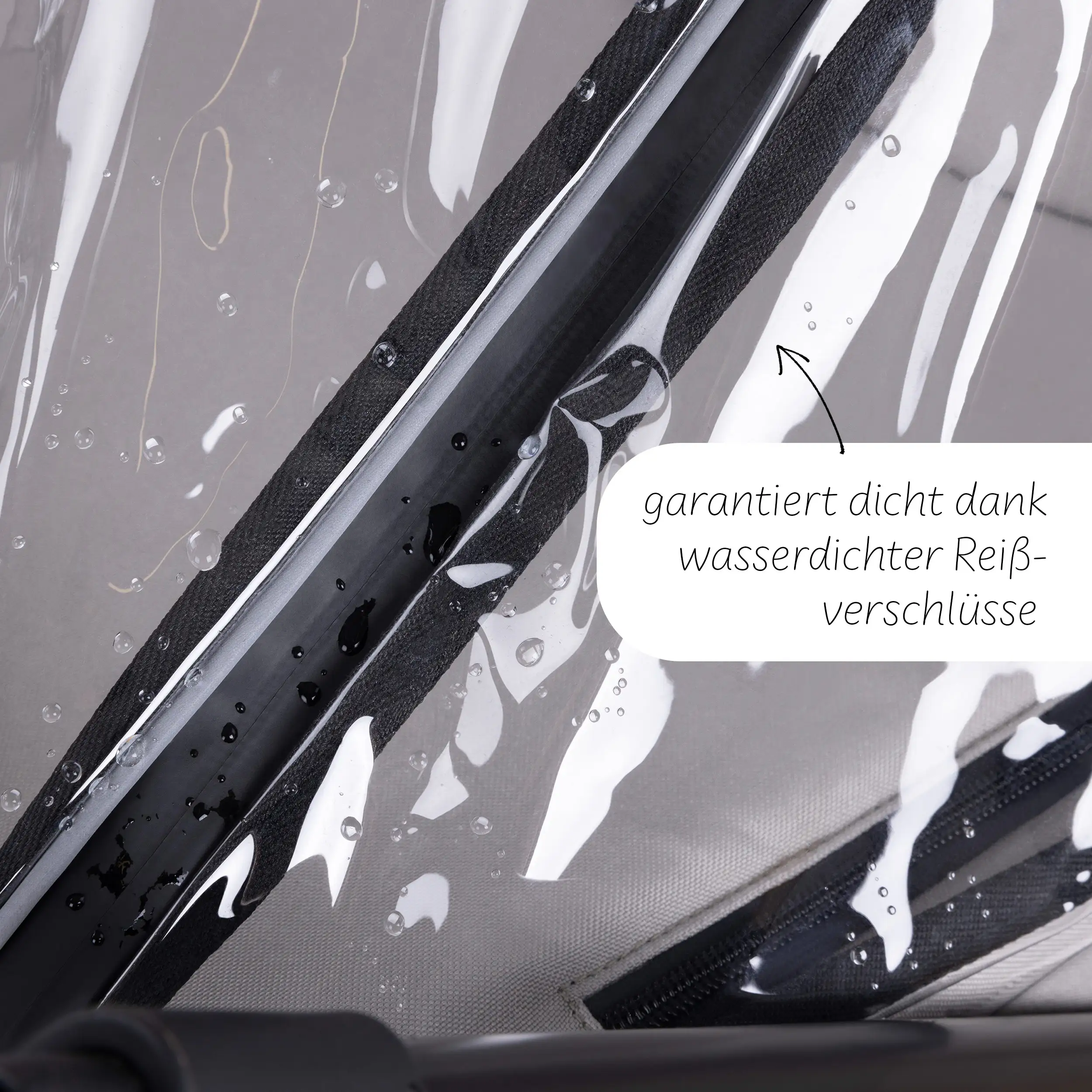 Copertura antipioggia per navicella