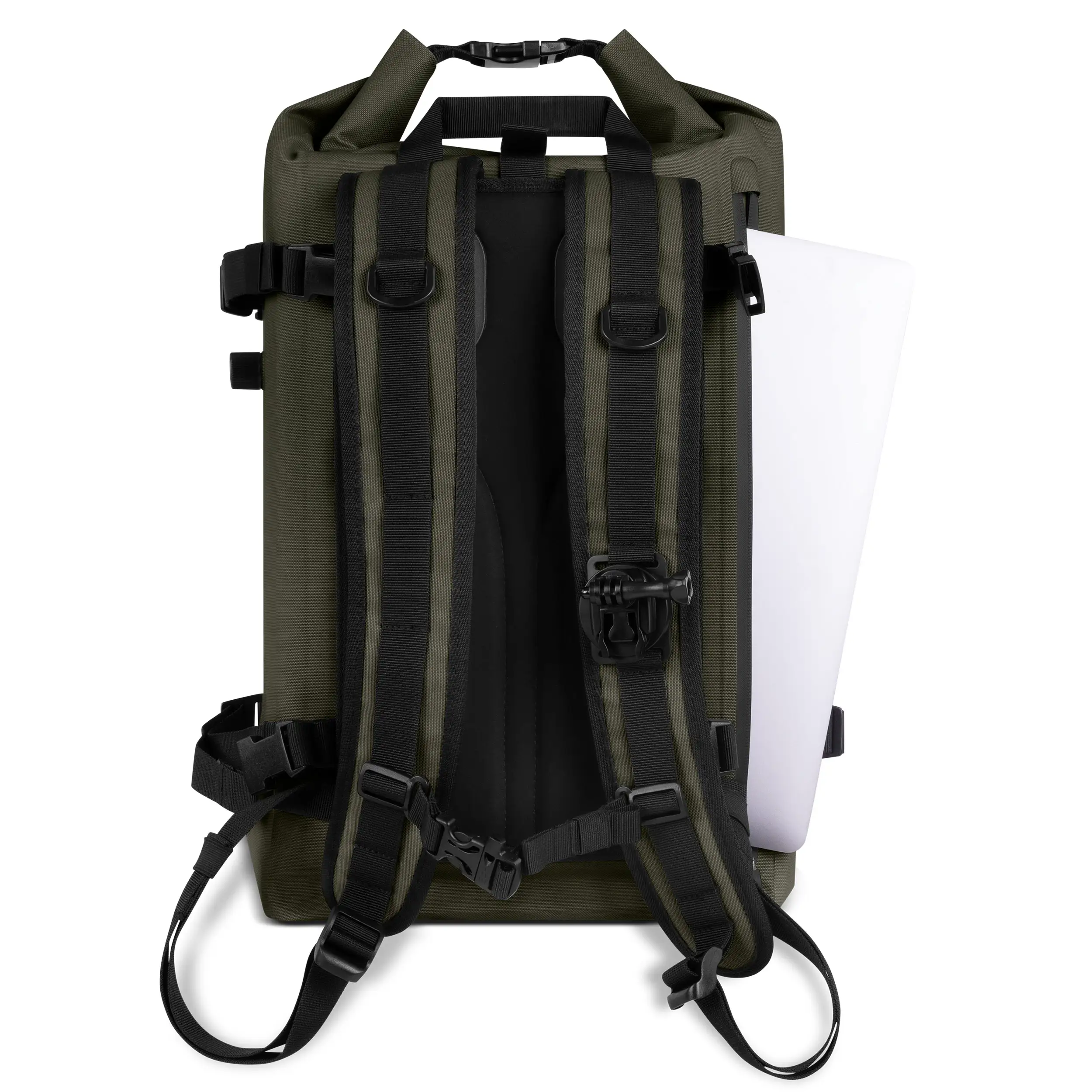 Zaino outdoor Solothurn 22L per la vita quotidiana e l'avventura - Avocado