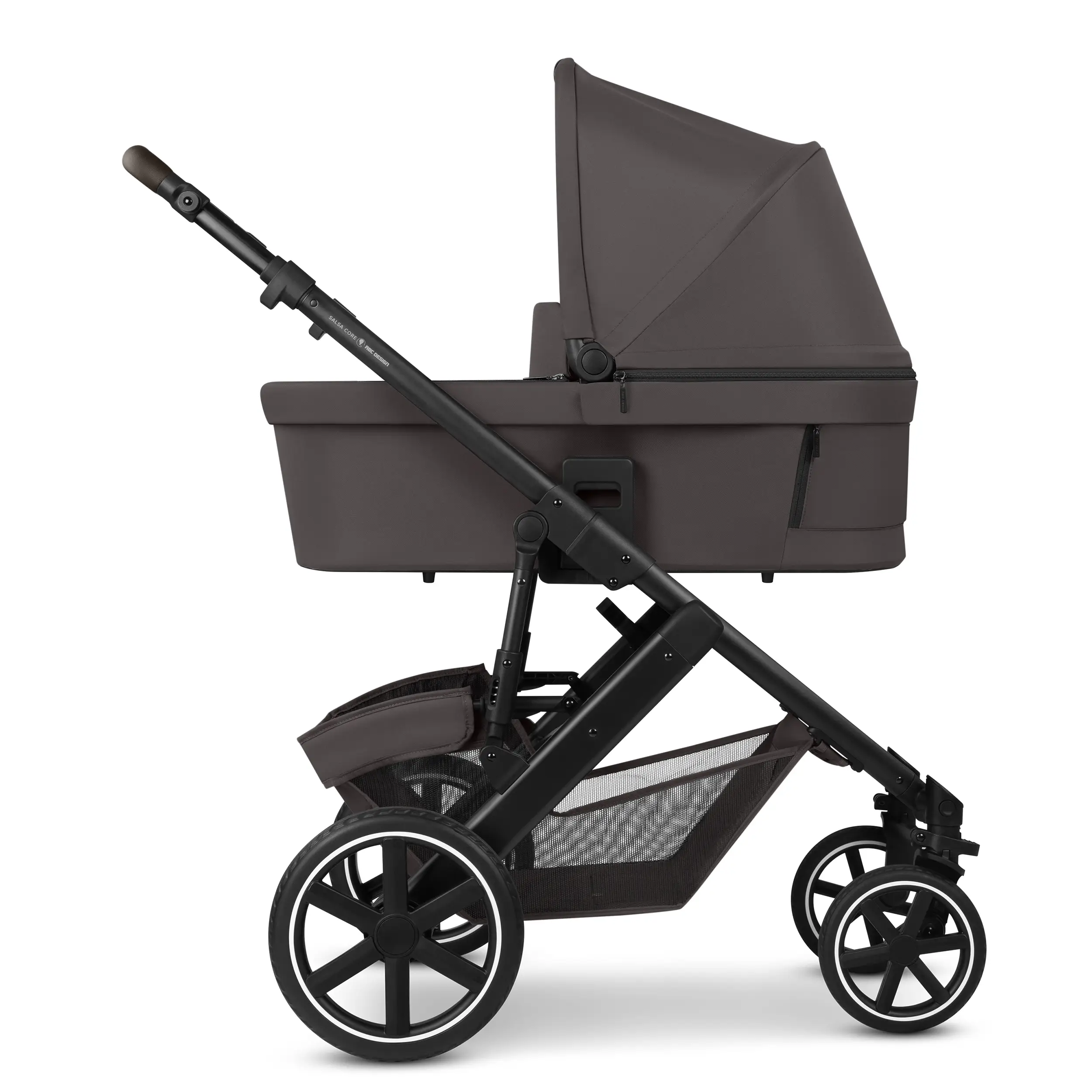 Set passeggino 3in1 Salsa Core incl. Seggiolino per auto Calla dotato di funzione reclinabile - Falcon