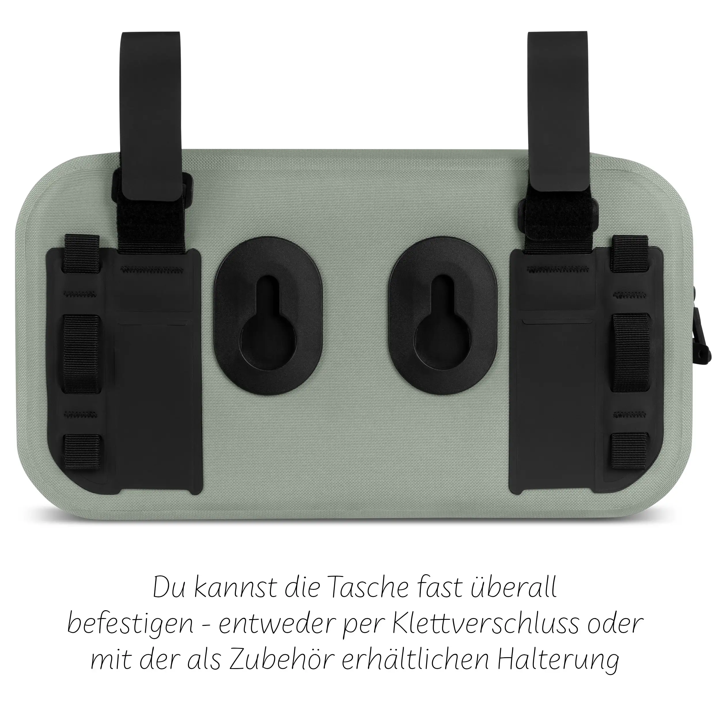 Borsa da sella Ginevra 4,5 L per passeggino, biciclette e uso quotidiano - Pino