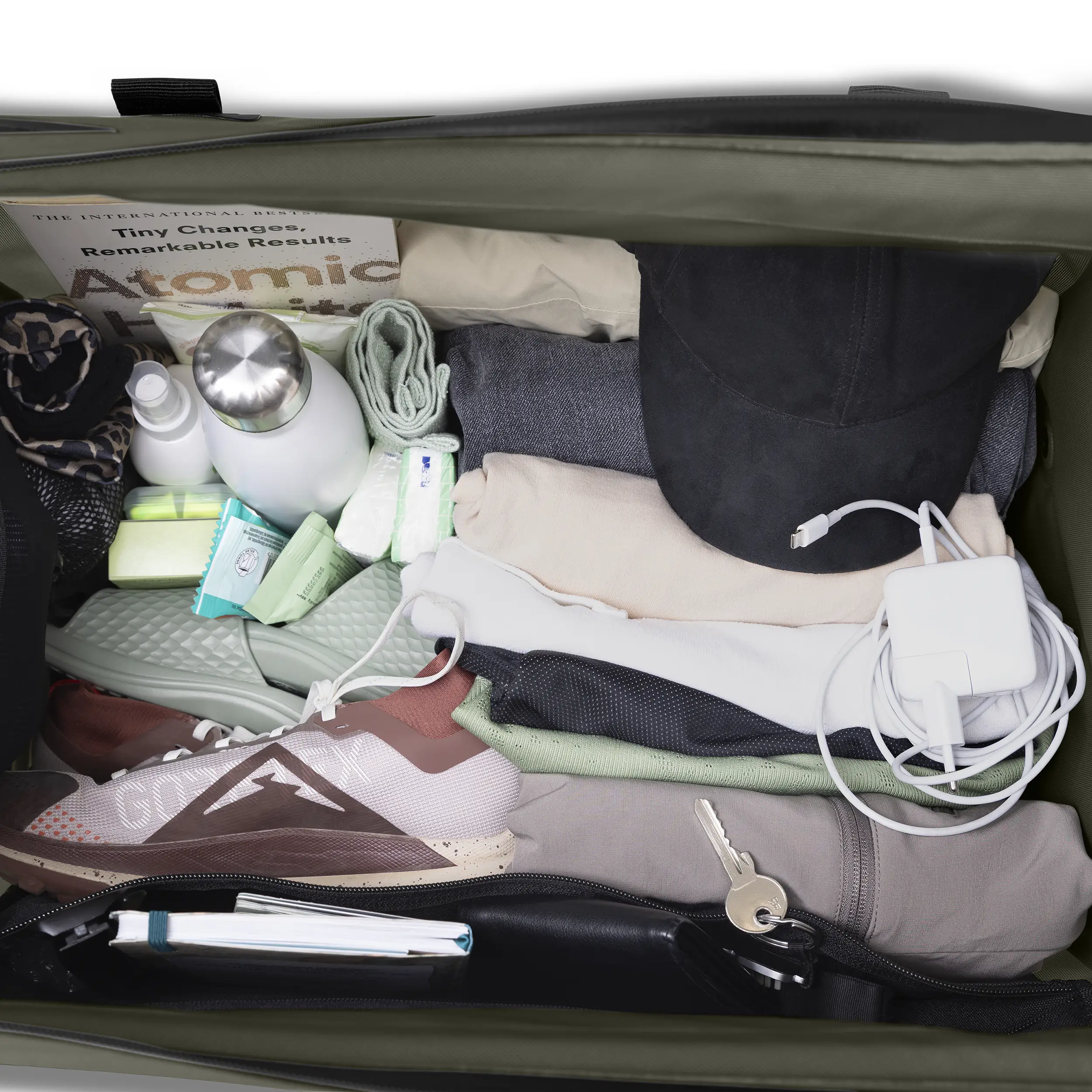 Borsa da viaggio Locarno 45L per uso quotidiano, viaggi e uso professionale - Avocado