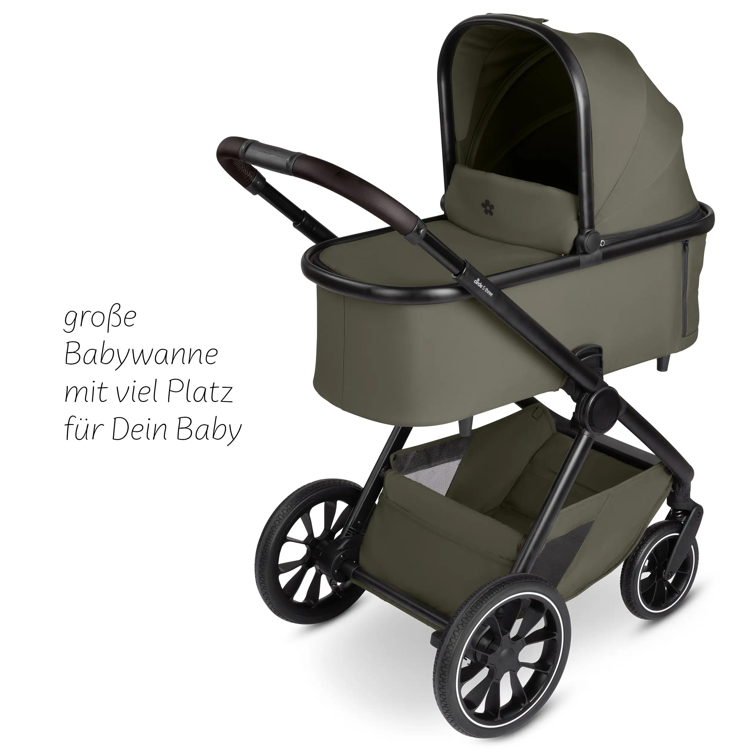 Passeggino combinato S Three - Wheat