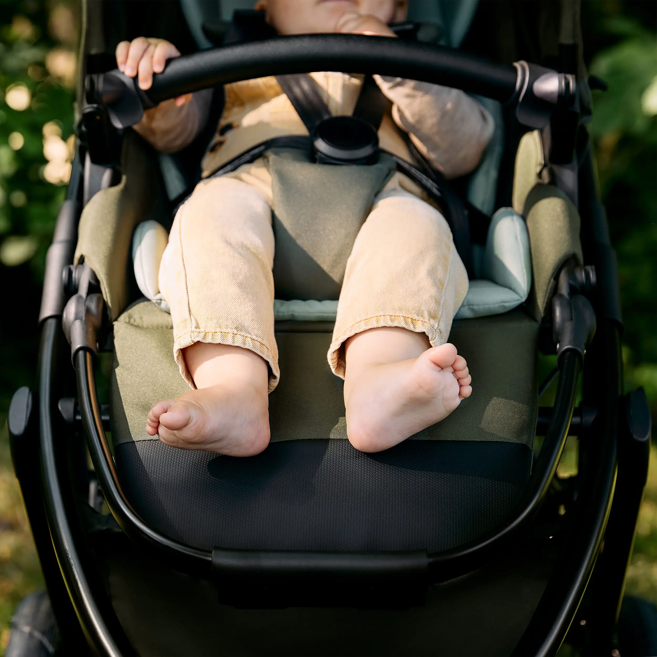 Set passeggino 3in1 Salsa 5 Run - Avocado