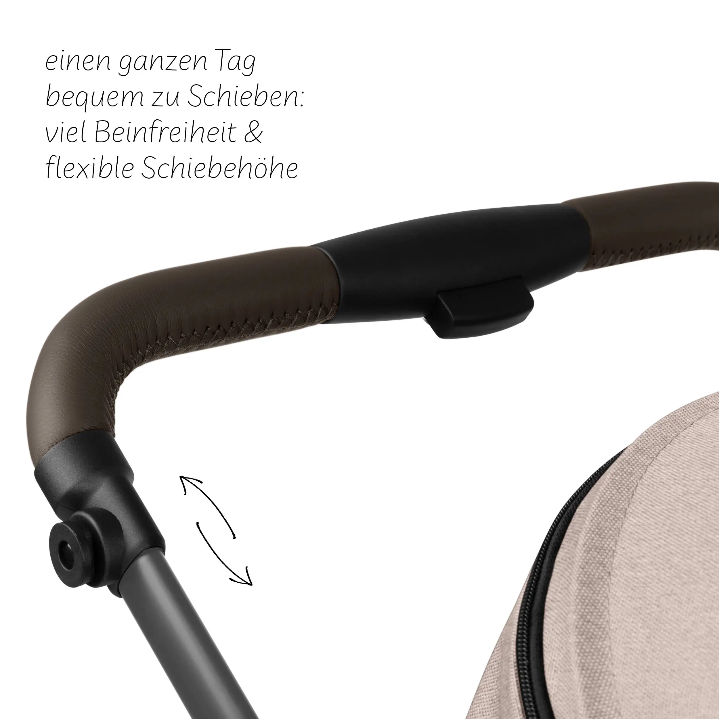 3in1-Kinderwagen-Set Salsa 5 Air inkl. Babyschale Calla mit Liegefunktion - Camel